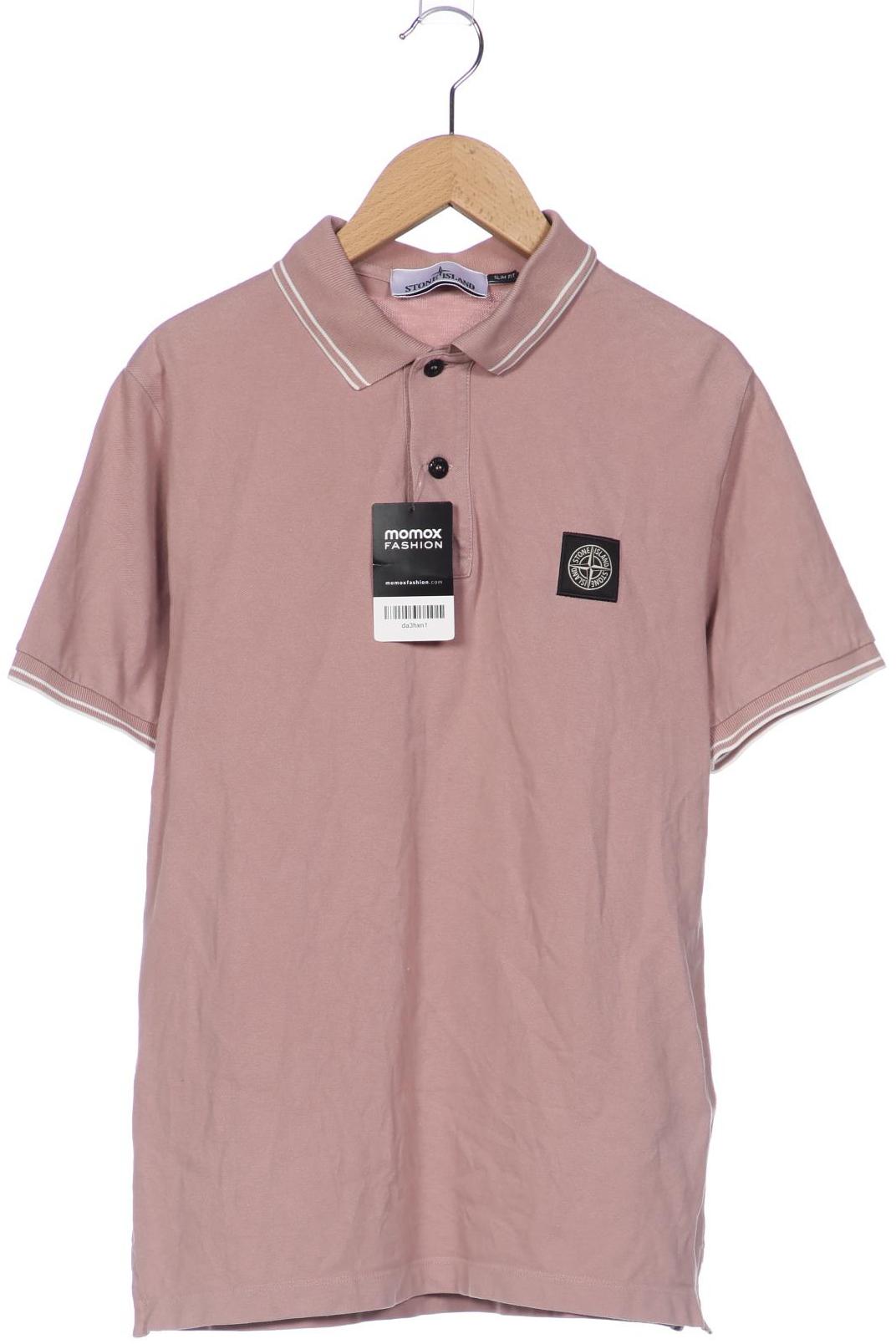 

Stone Island Herren Poloshirt, pink