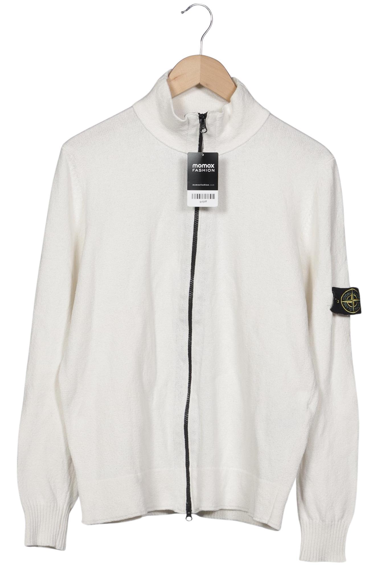 

Stone Island Herren Strickjacke, weiß, Gr. 54