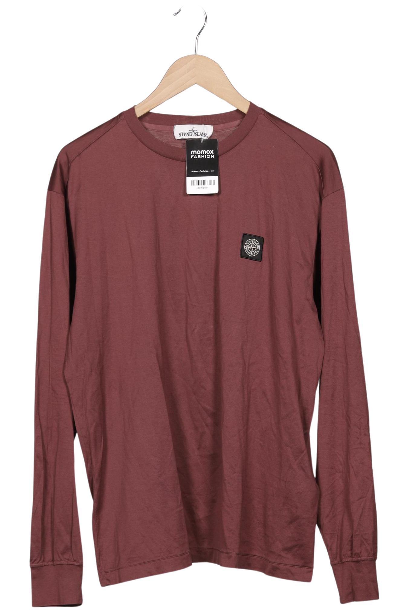 Thumbnail - Stone Island Herren Langarmshirt, bordeaux, Gr. 54