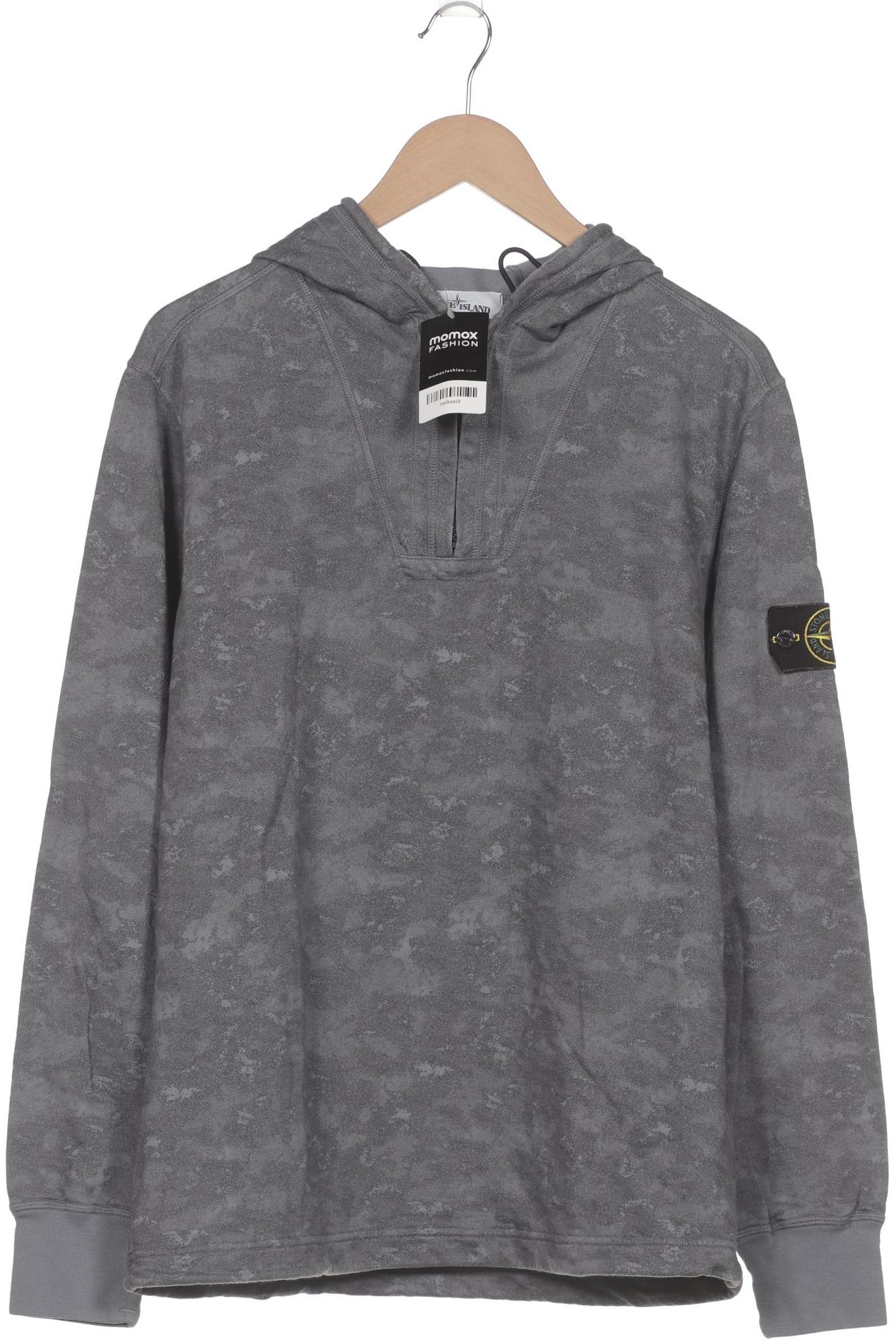 

Stone Island Herren Kapuzenpullover, grau, Gr. 54