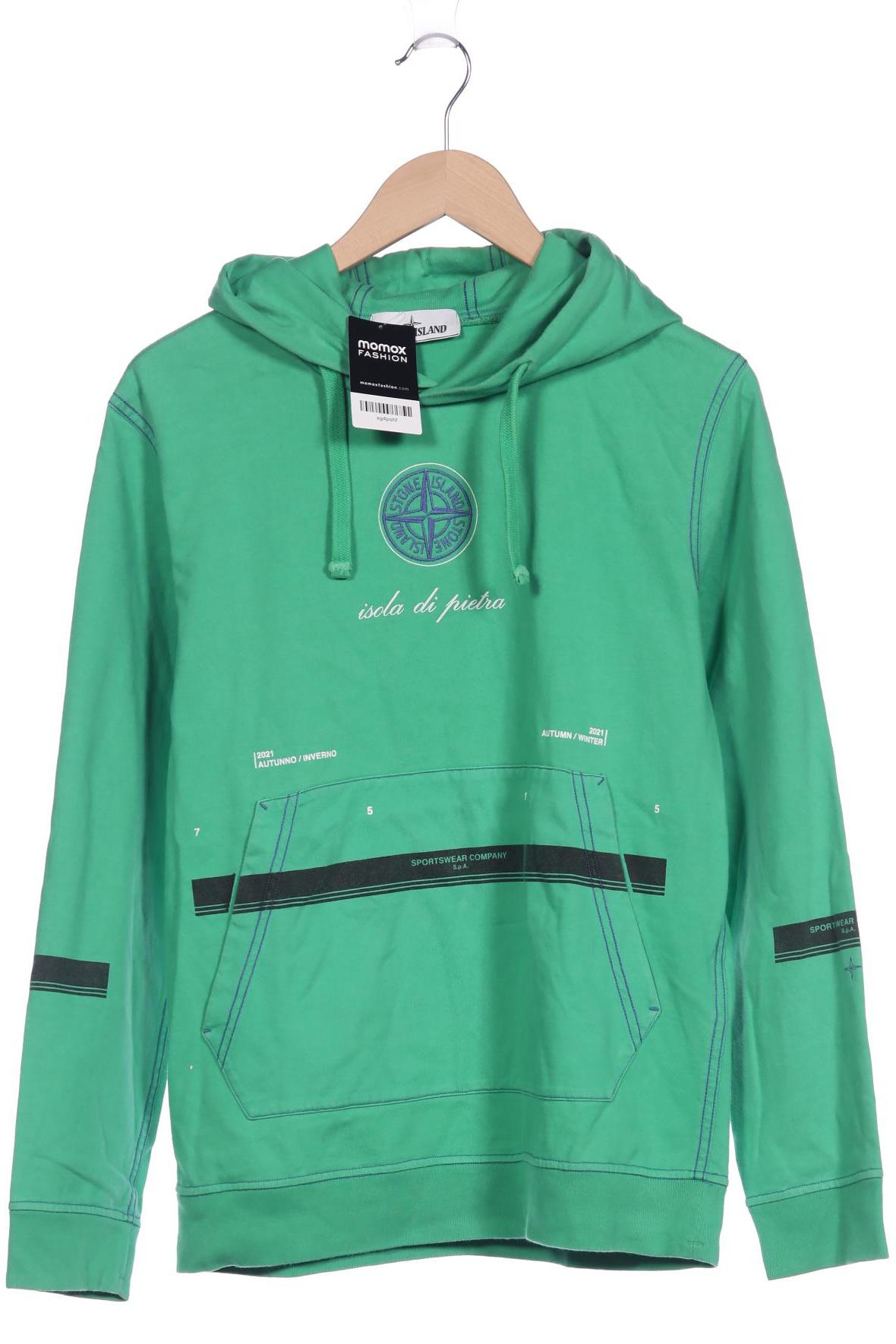 

Stone Island Herren Kapuzenpullover, grün, Gr. 48