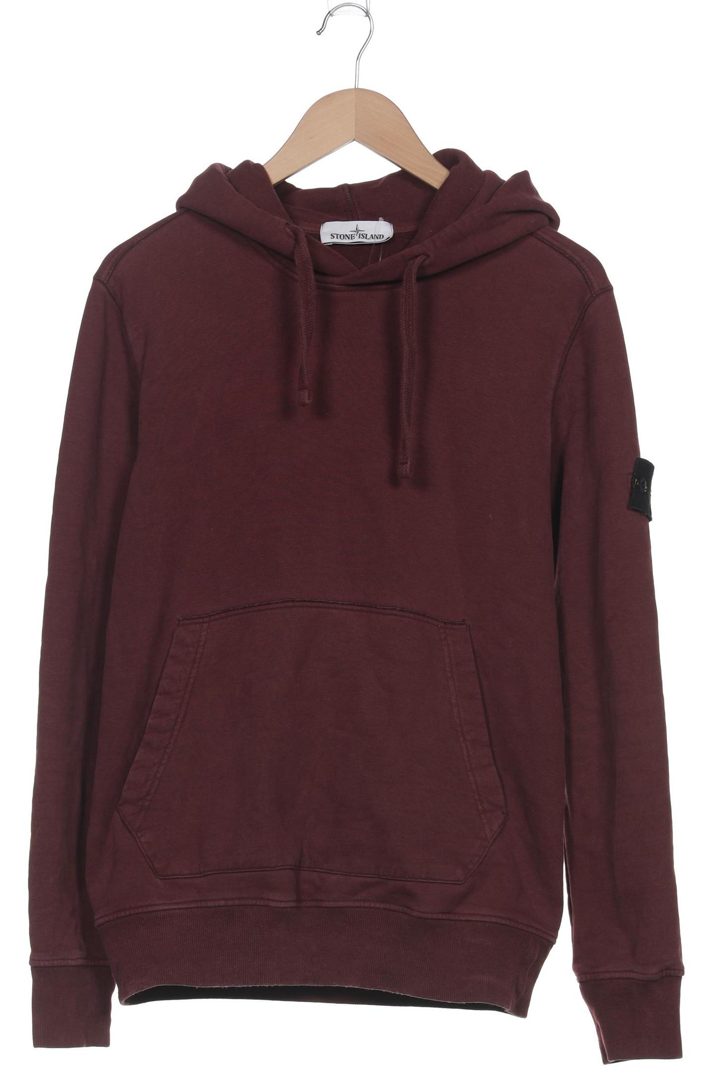 

Stone Island Herren Kapuzenpullover, bordeaux, Gr. 46
