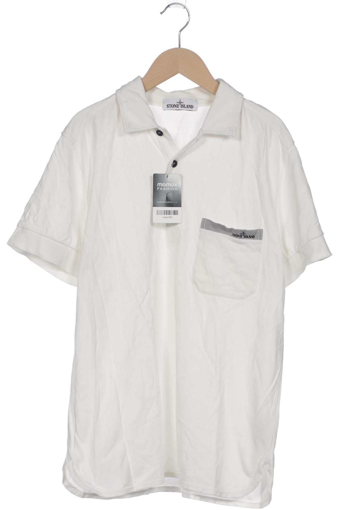 

Stone Island Herren Poloshirt, weiß, Gr. 54