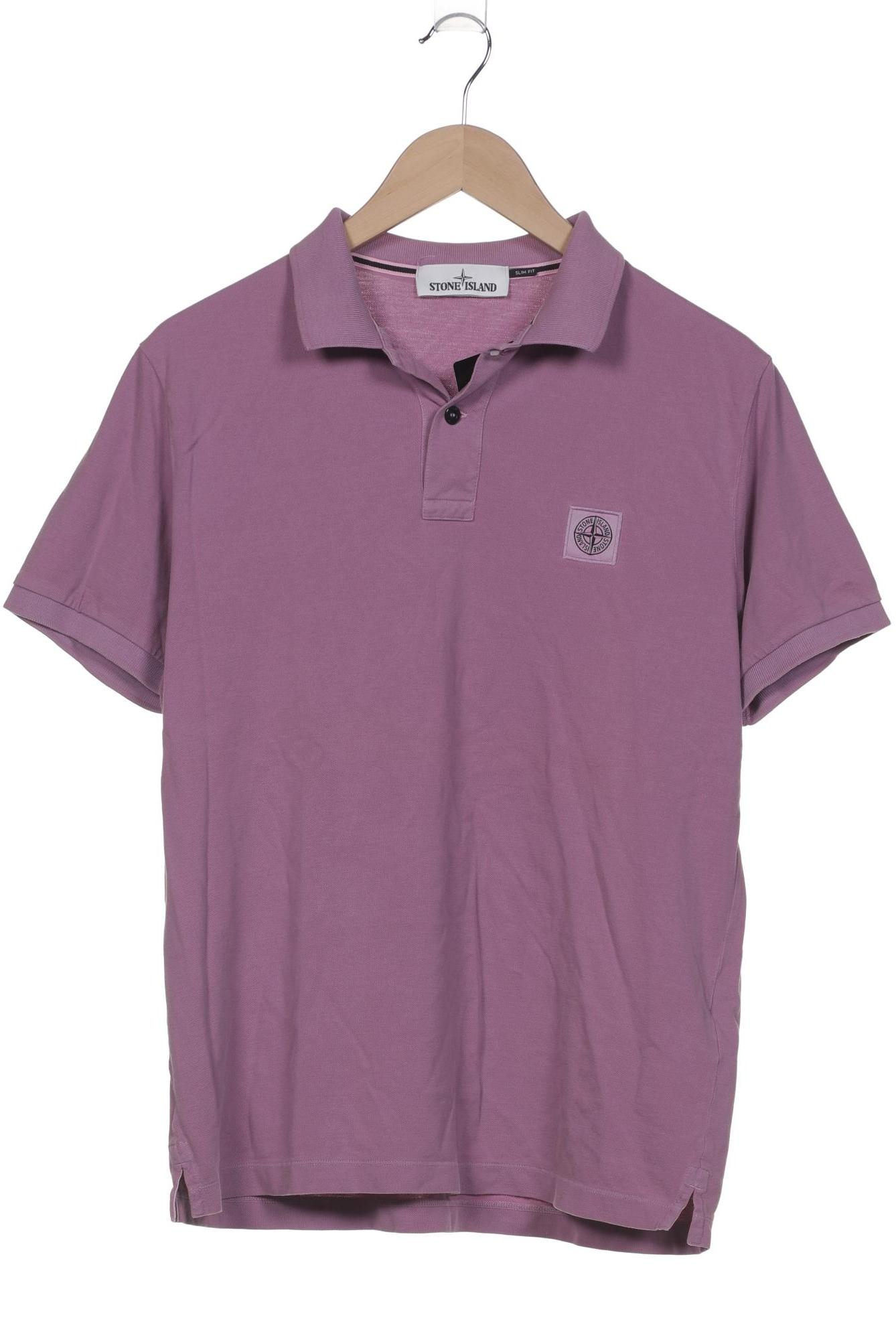 

Stone Island Herren Poloshirt, flieder, Gr. 54