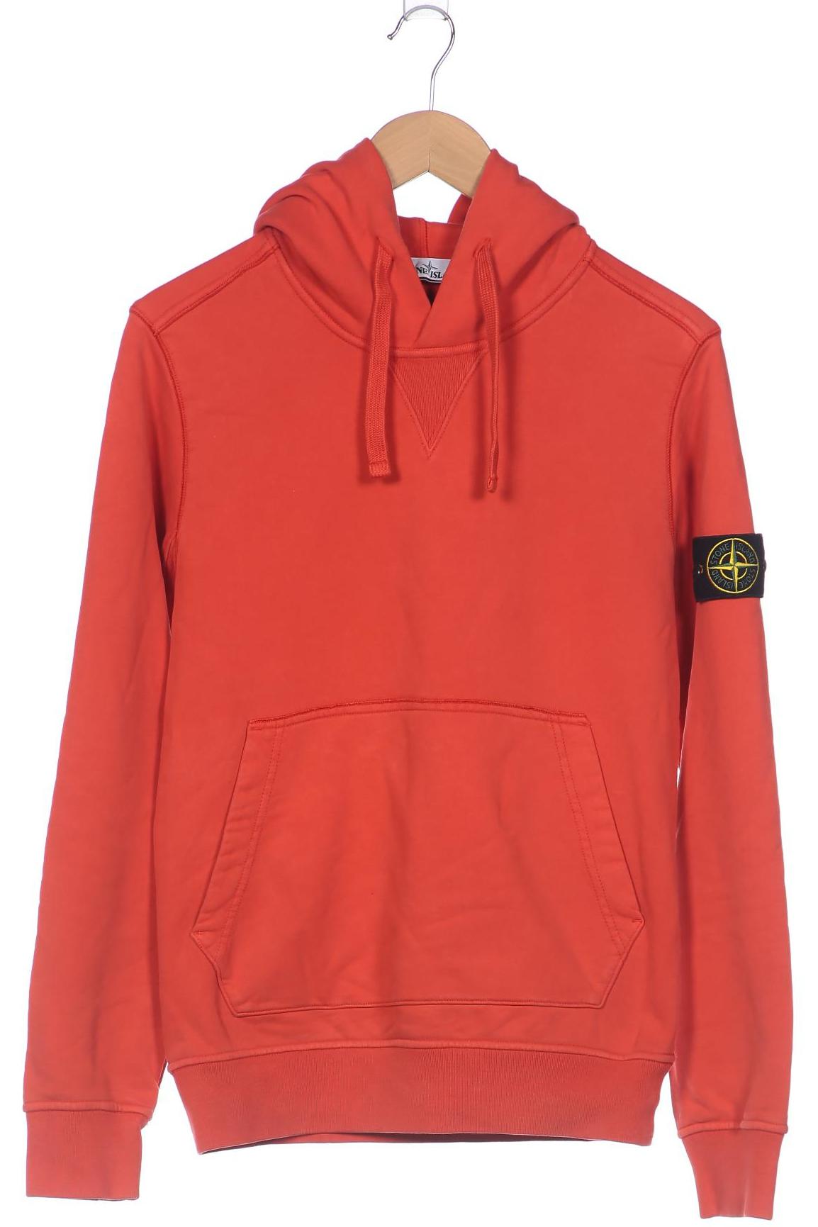 

Stone Island Herren Kapuzenpullover, orange, Gr. 46