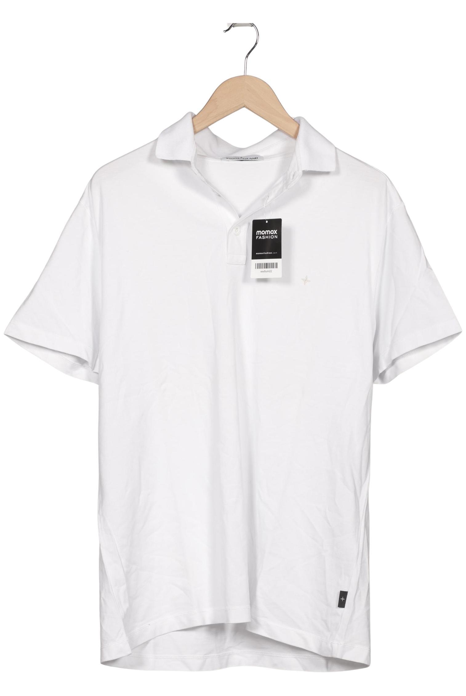 

Stone Island Herren Poloshirt, weiß, Gr. 56