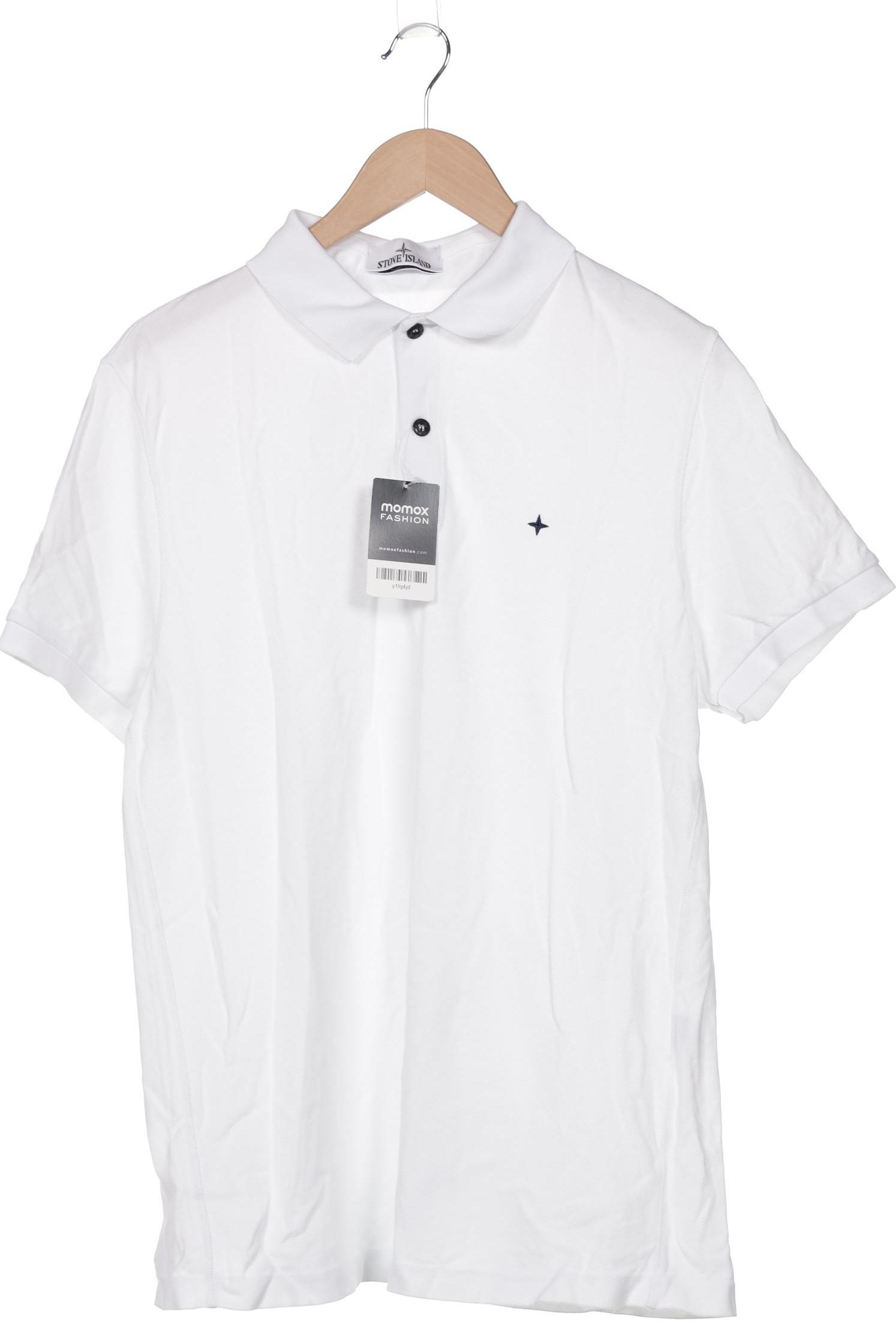 

Stone Island Herren Poloshirt, weiß, Gr. 56