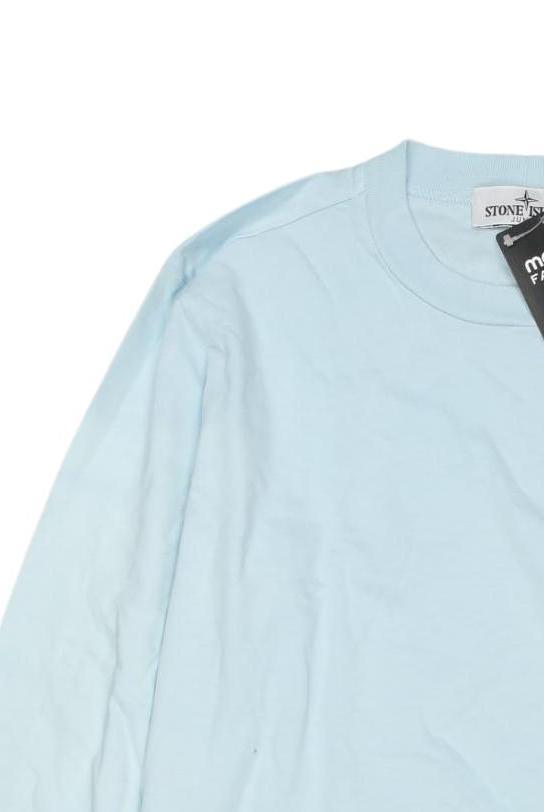 Thumbnail - Stone Island Jungen Langarmshirt, hellblau, Gr. 10