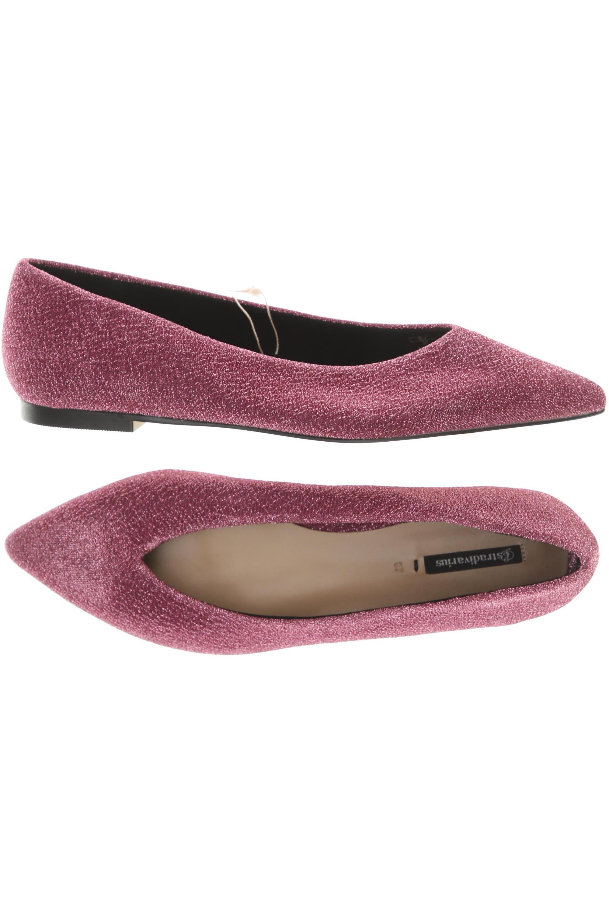 

Stradivarius Damen Ballerinas, pink, Gr. 37