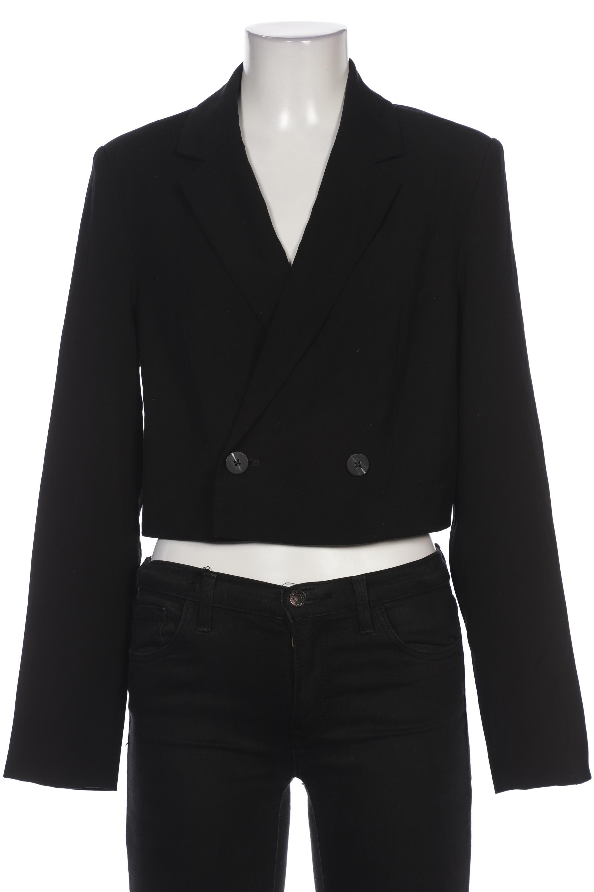 

Stradivarius Damen Blazer, schwarz, Gr. 38