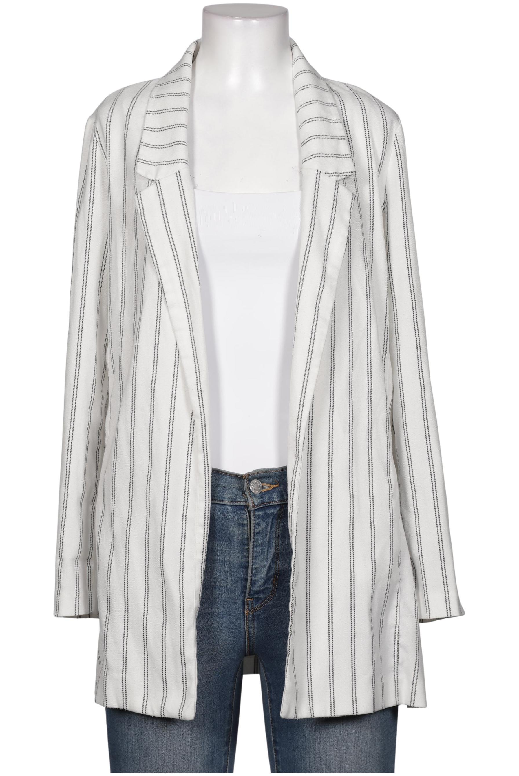 

Stradivarius Damen Blazer, weiß, Gr. 34
