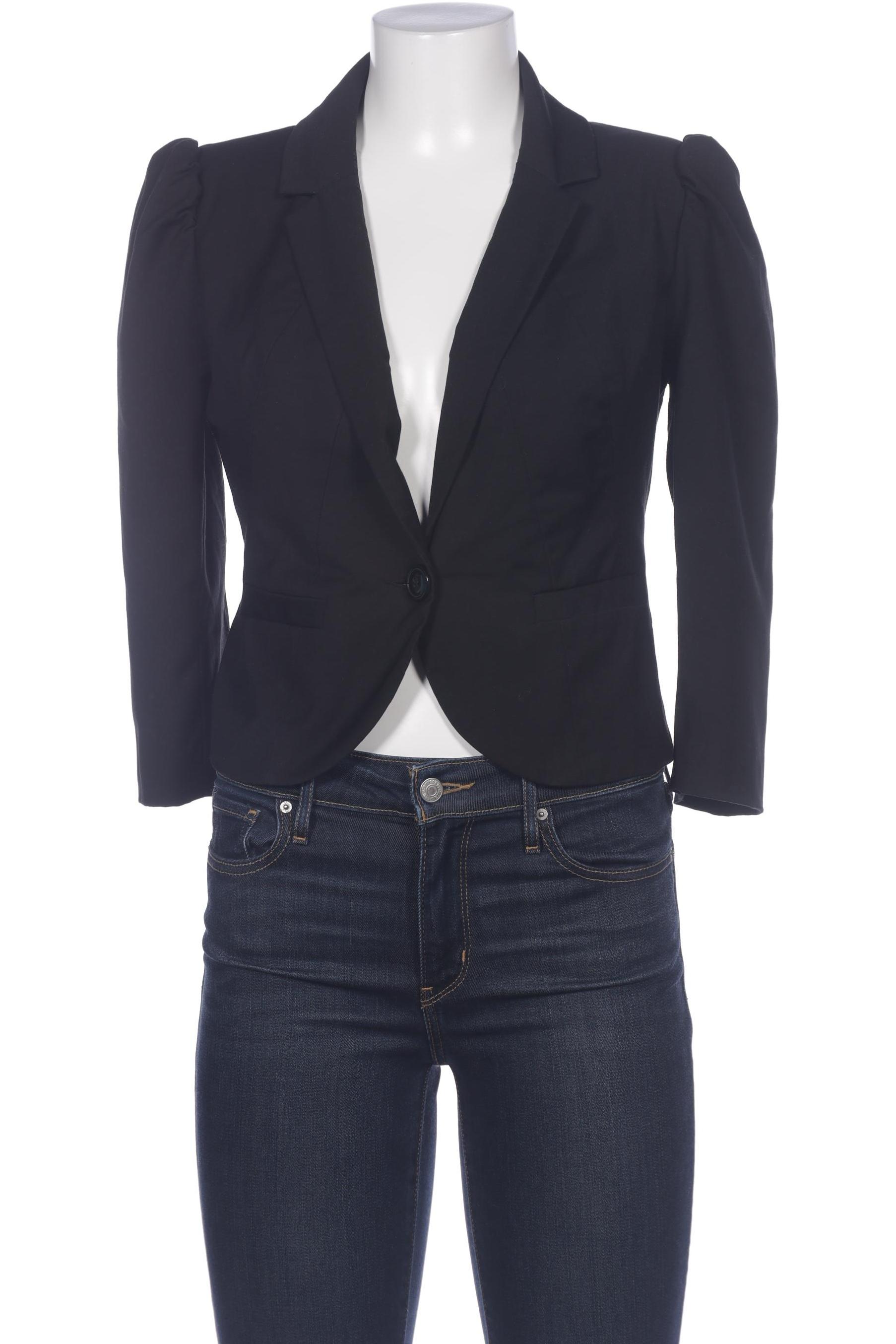 

Stradivarius Damen Blazer, schwarz, Gr. 42