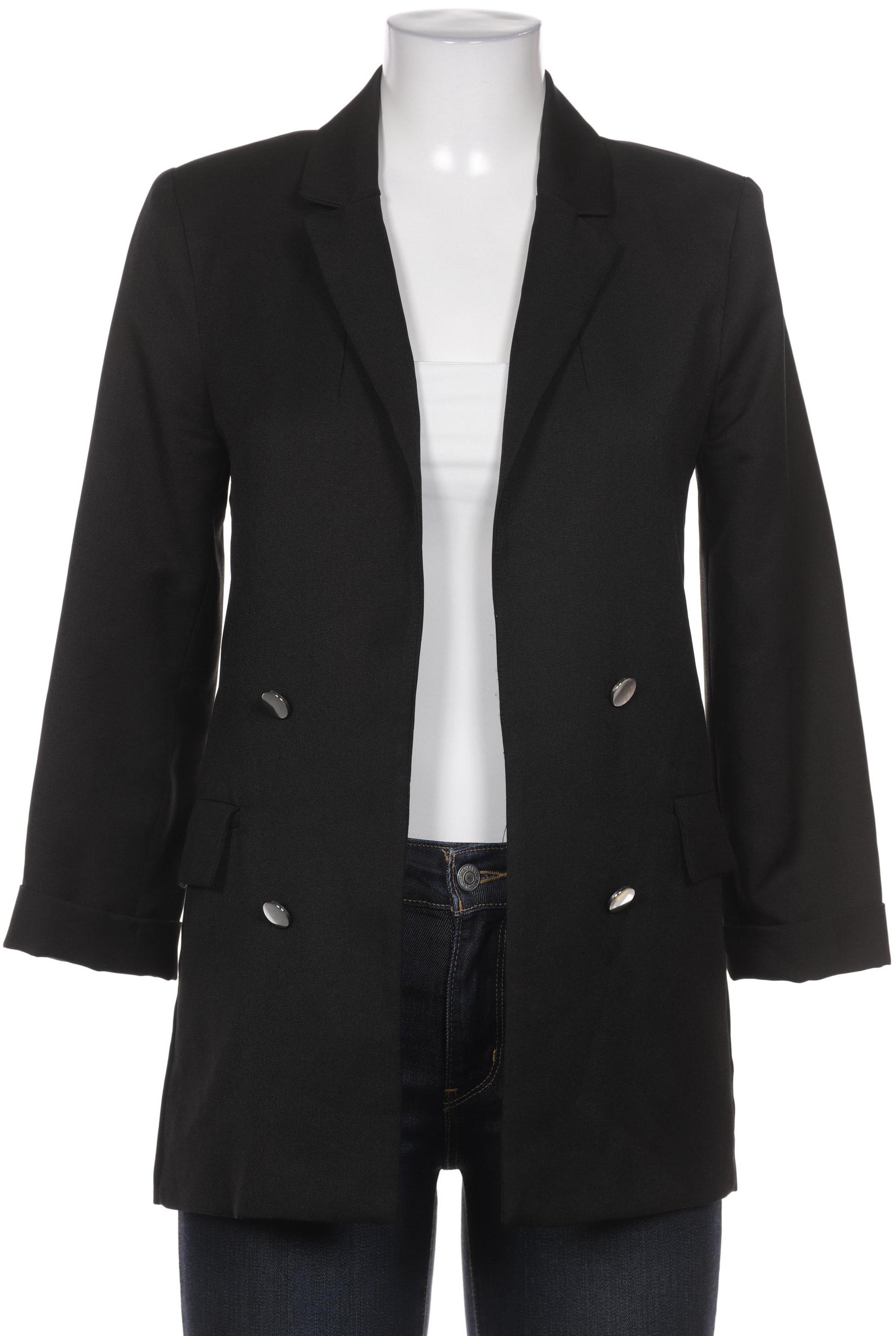 

Stradivarius Damen Blazer, schwarz, Gr. 36
