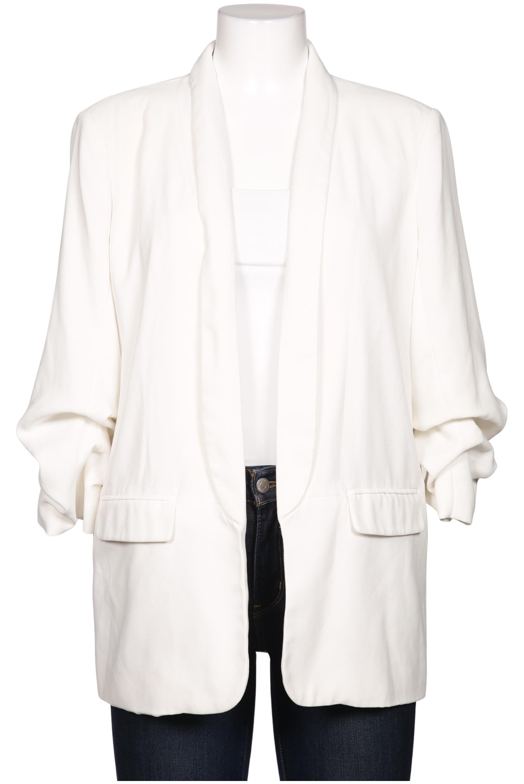 

Stradivarius Damen Blazer, weiß, Gr. 42