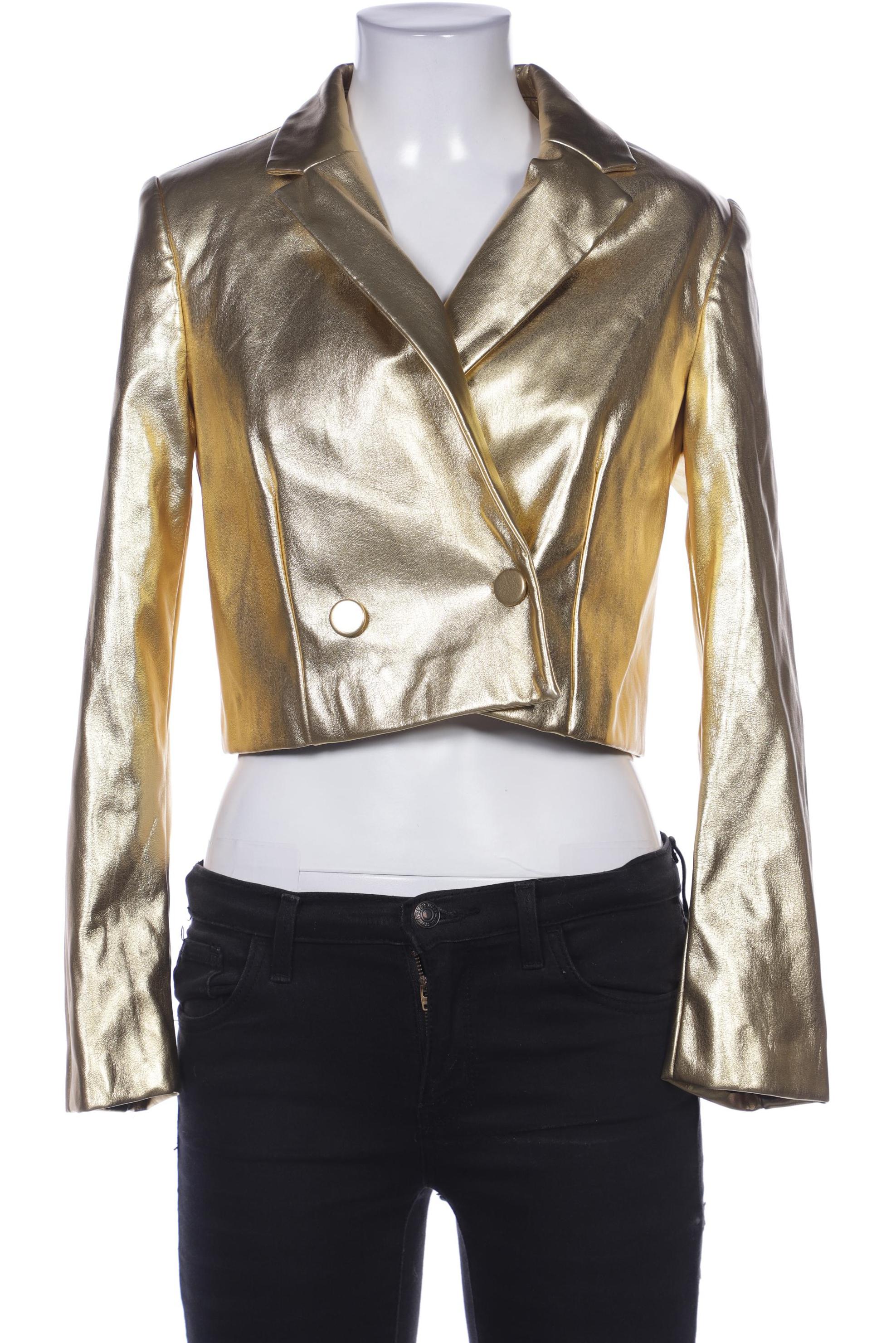 

Stradivarius Damen Blazer, gold, Gr. 36