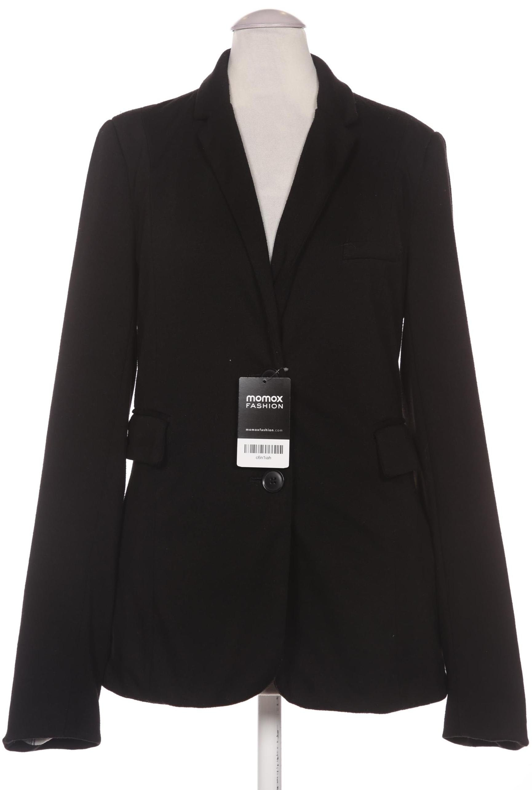 

Stradivarius Damen Blazer, schwarz, Gr. 34