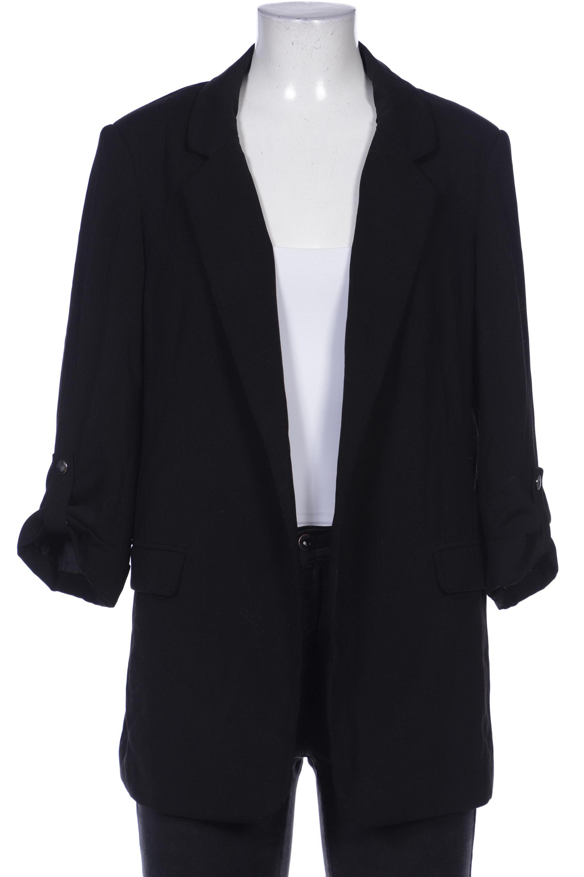 

Stradivarius Damen Blazer, schwarz, Gr. 36