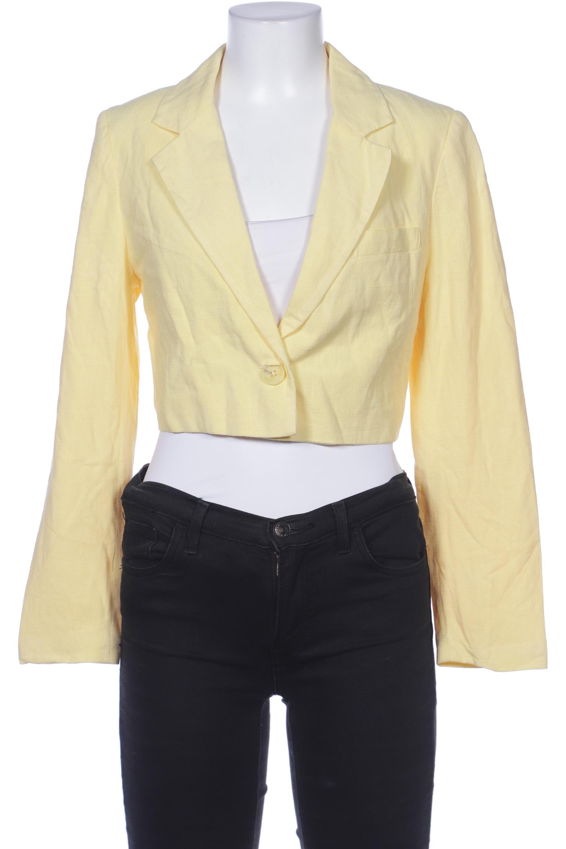 

Stradivarius Damen Blazer, gelb, Gr. 36