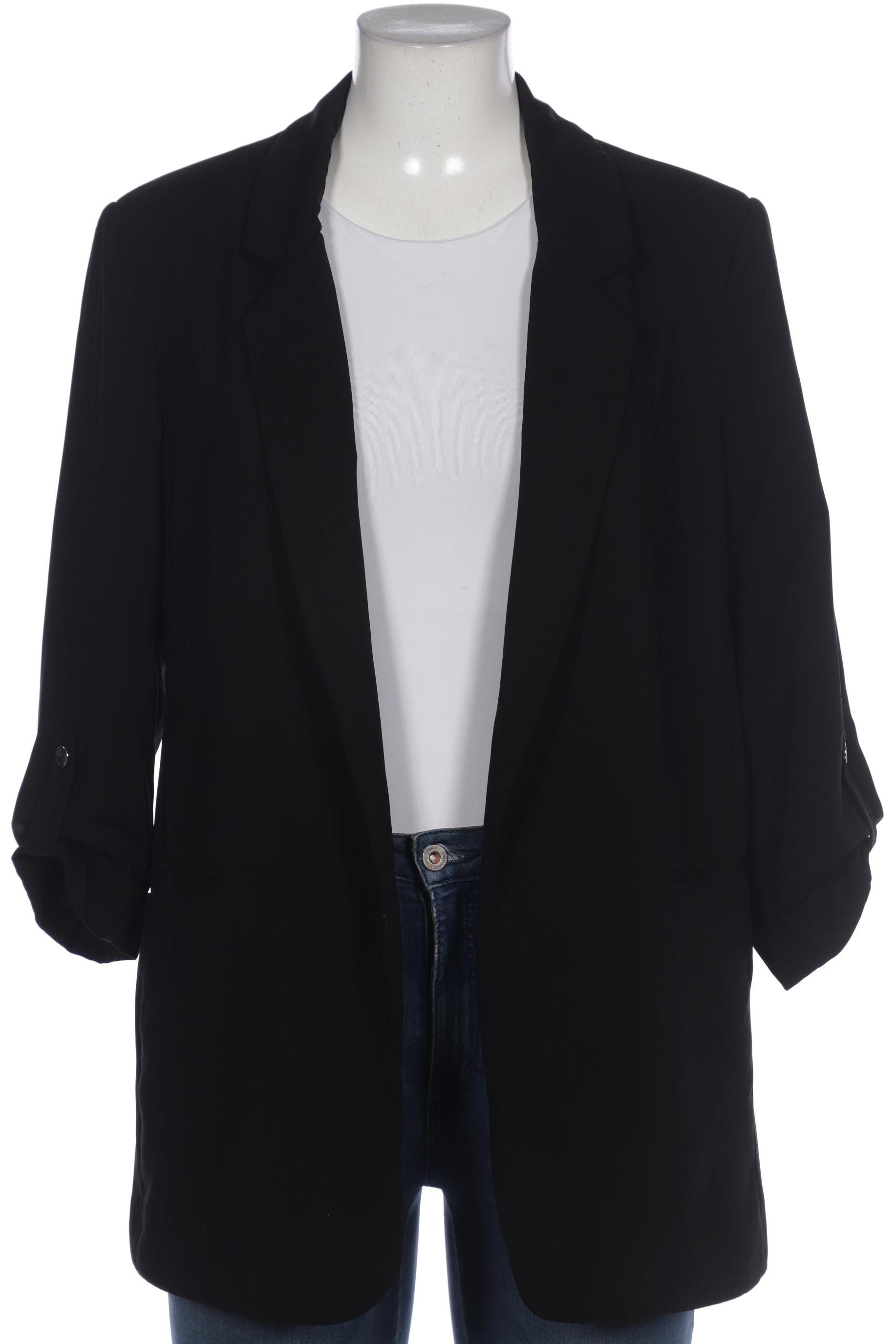 

Stradivarius Damen Blazer, schwarz, Gr. 42