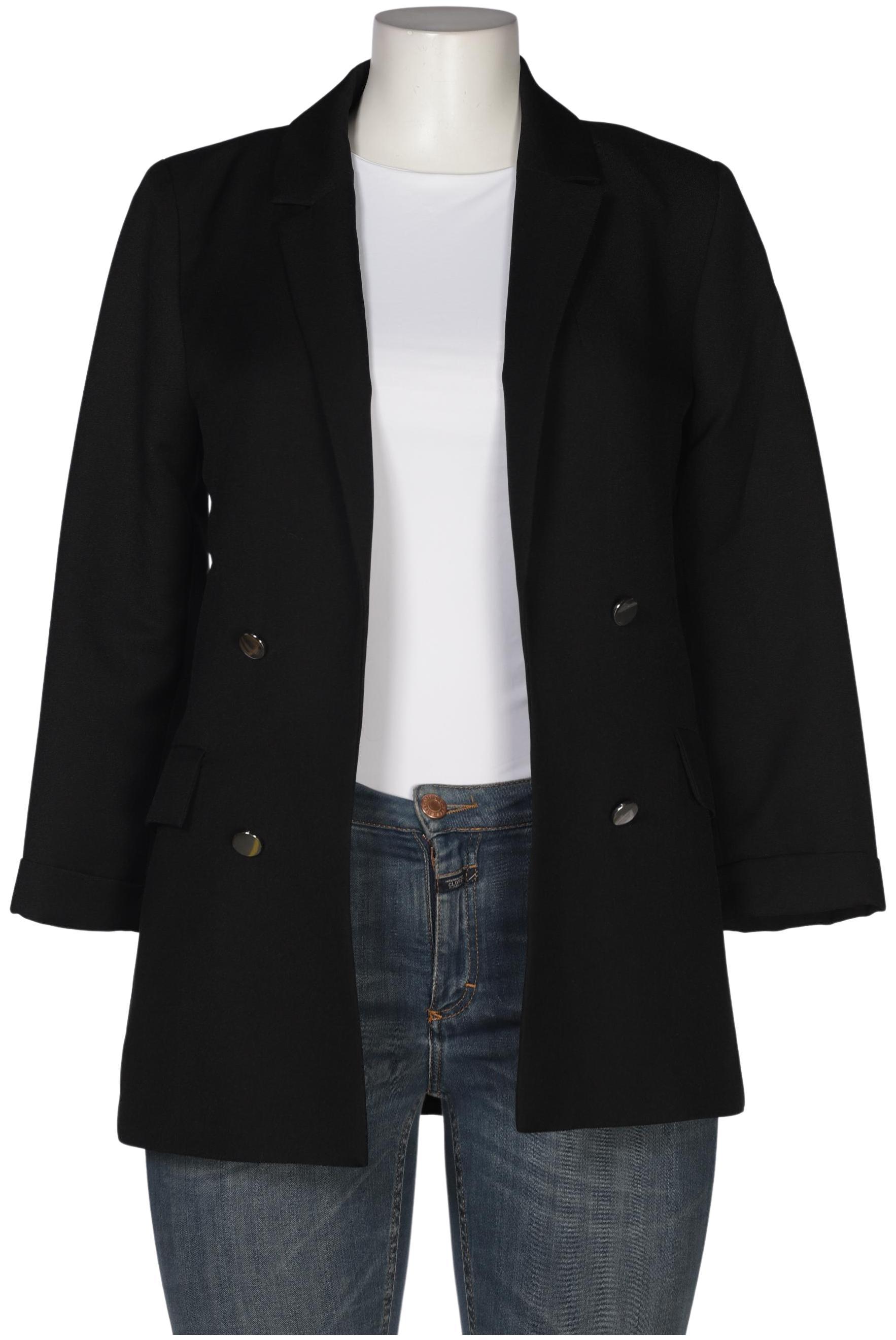 

Stradivarius Damen Blazer, schwarz, Gr. 44