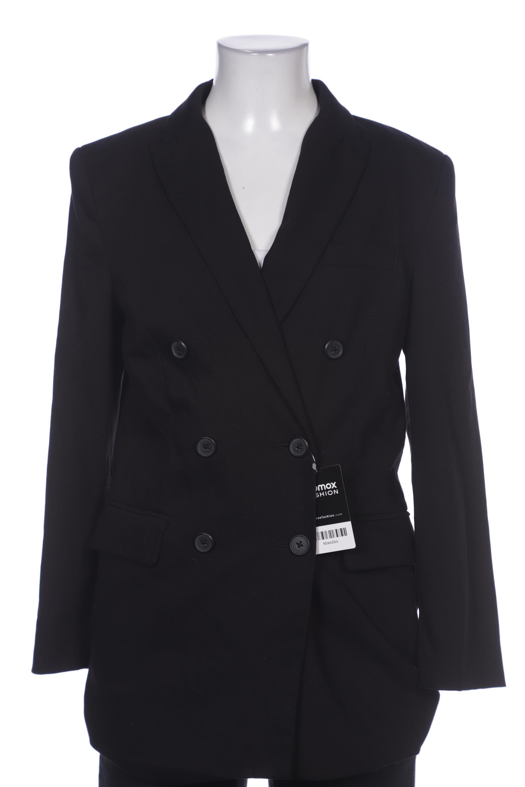 

Stradivarius Damen Blazer, schwarz, Gr. 34