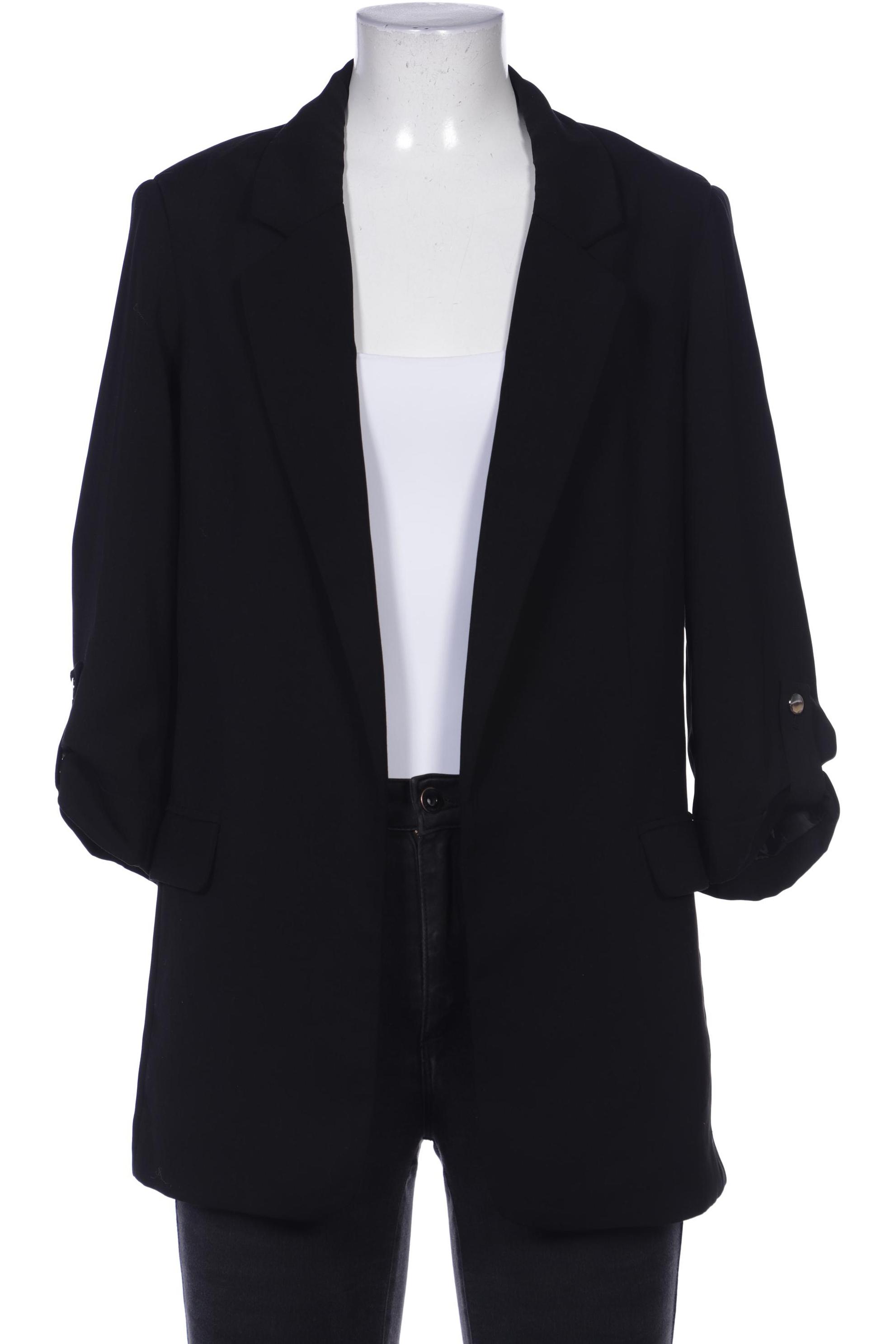 

Stradivarius Damen Blazer, schwarz, Gr. 34