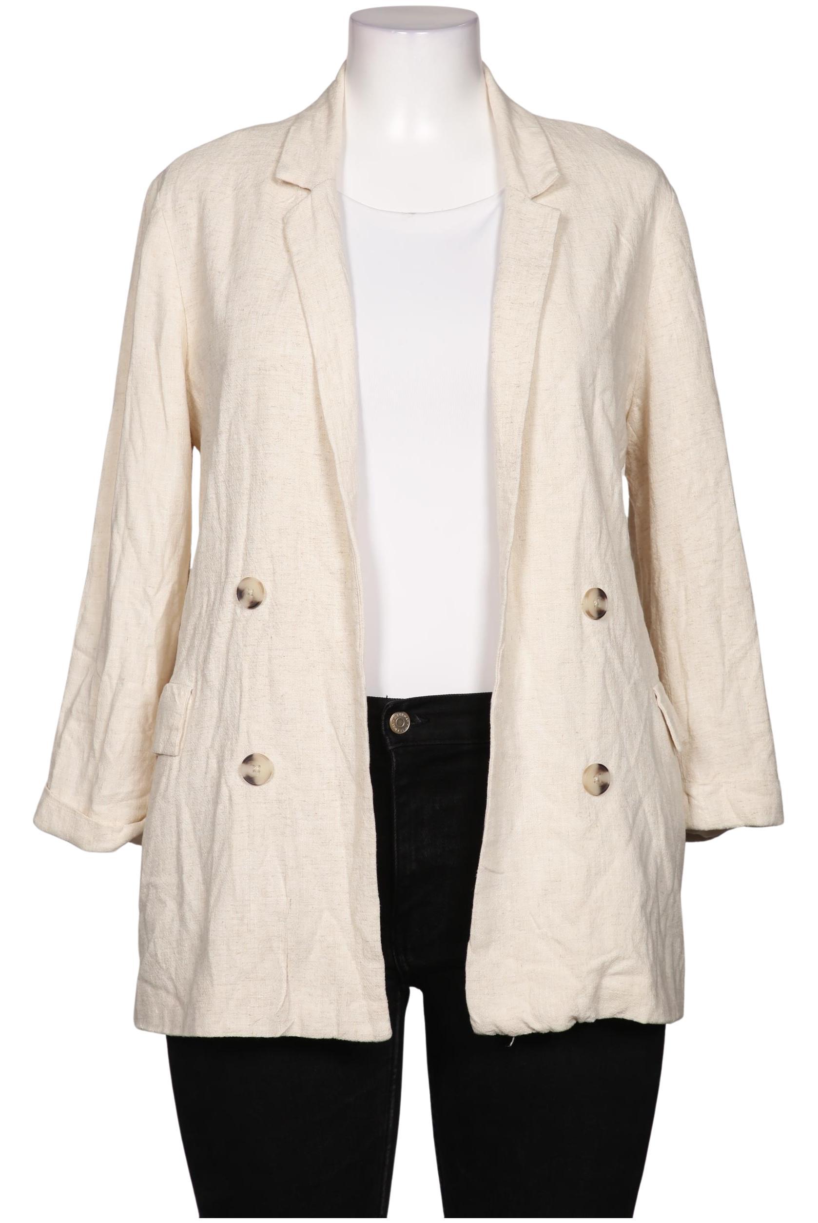 

Stradivarius Damen Blazer, cremeweiß, Gr. 44