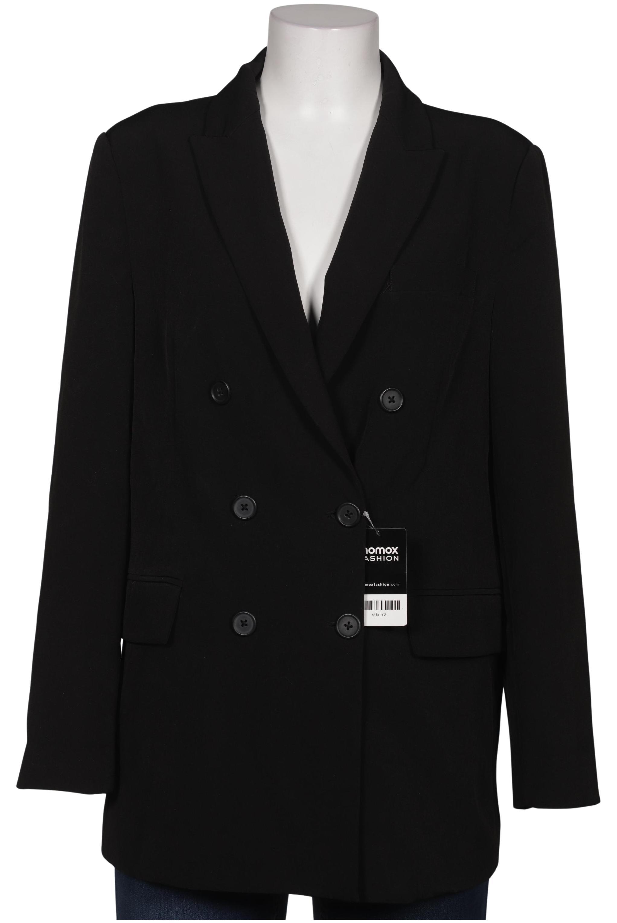 

Stradivarius Damen Blazer, schwarz, Gr. 38