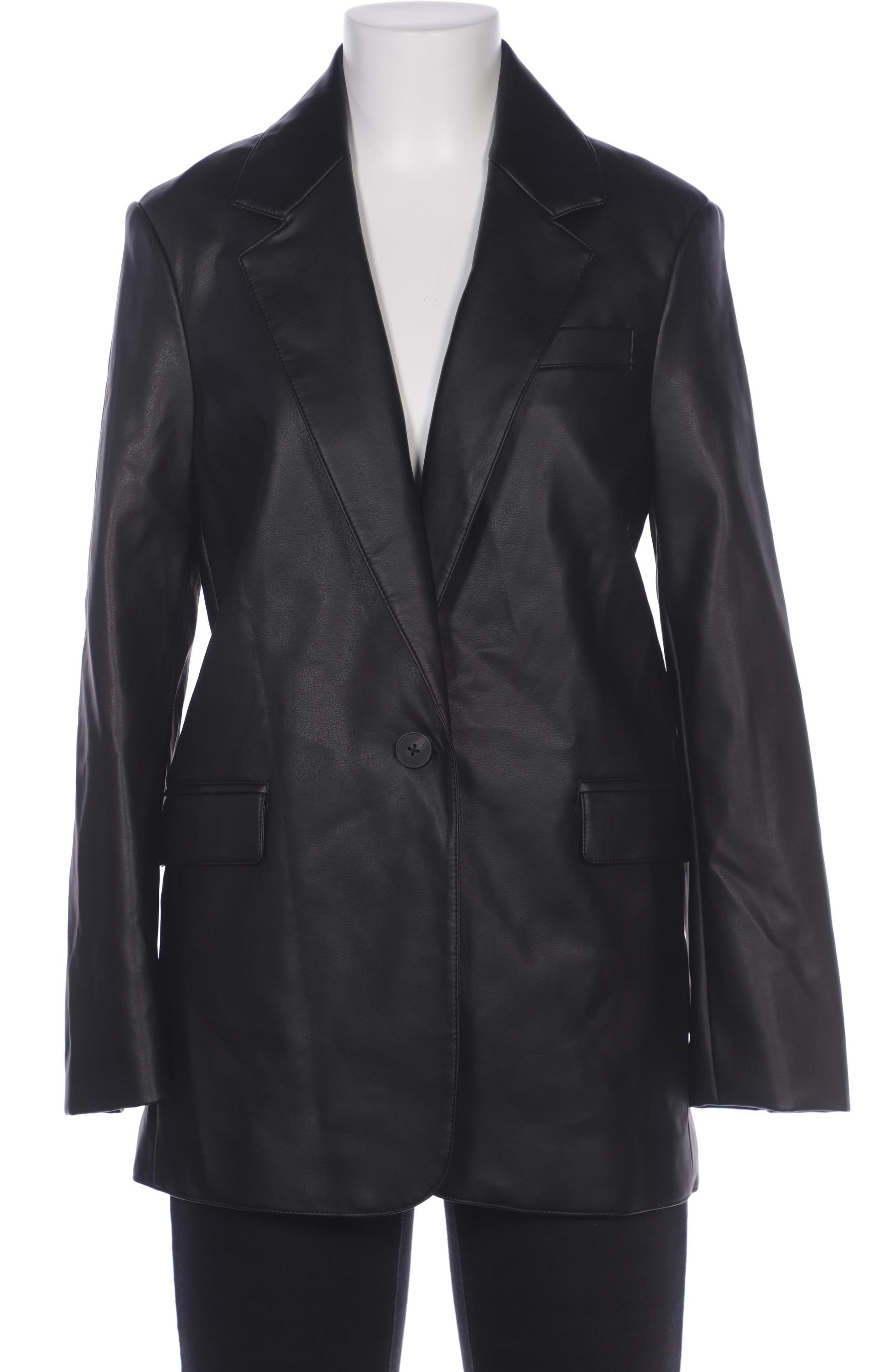 

Stradivarius Damen Blazer, schwarz, Gr. 34