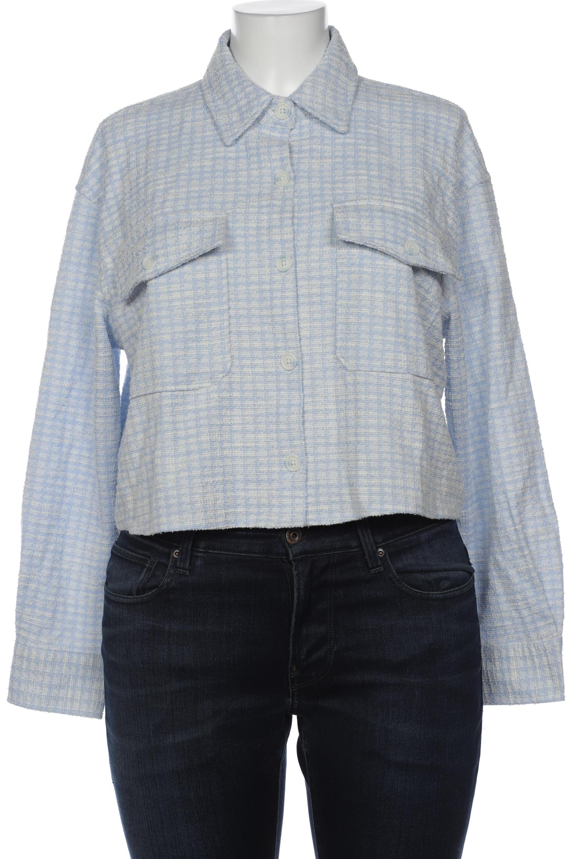 

Stradivarius Damen Blazer, hellblau, Gr. 44