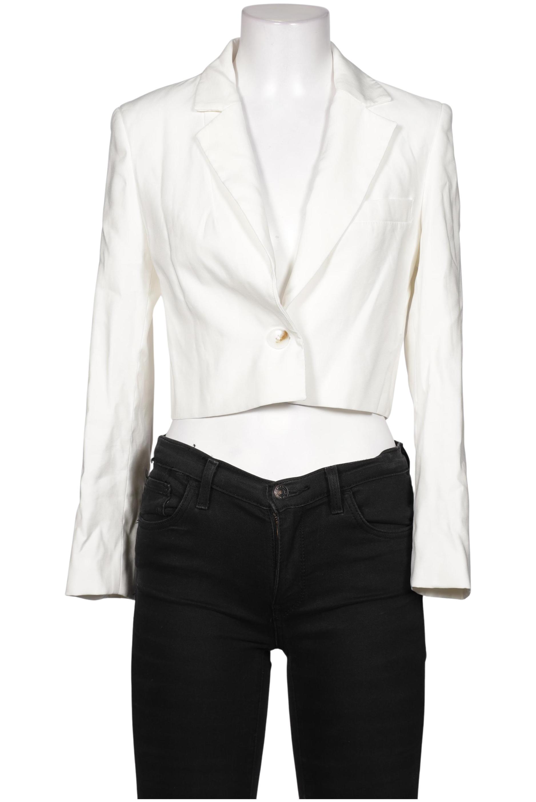 

Stradivarius Damen Blazer, weiß, Gr. 34
