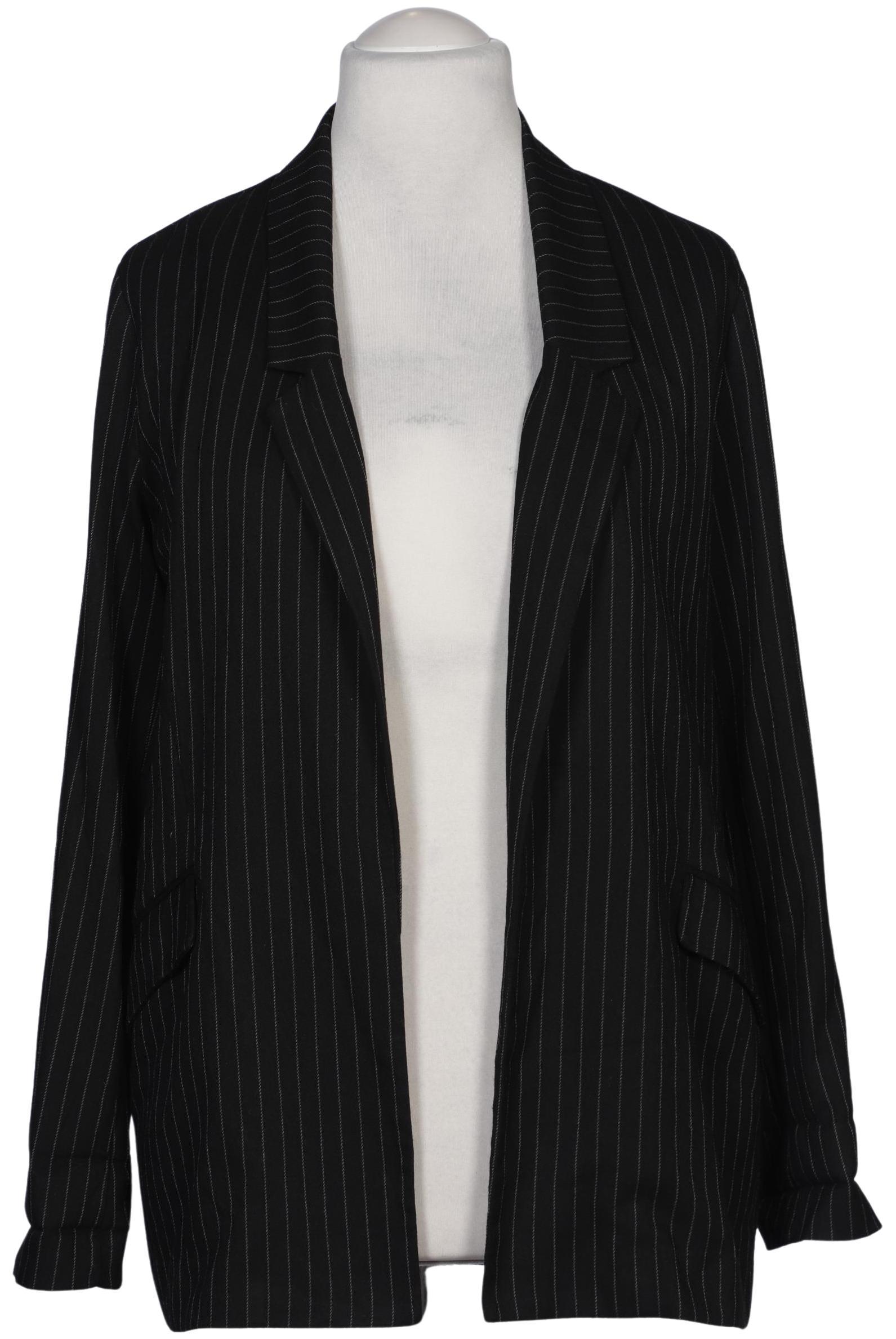 

Stradivarius Damen Blazer, schwarz, Gr. 38