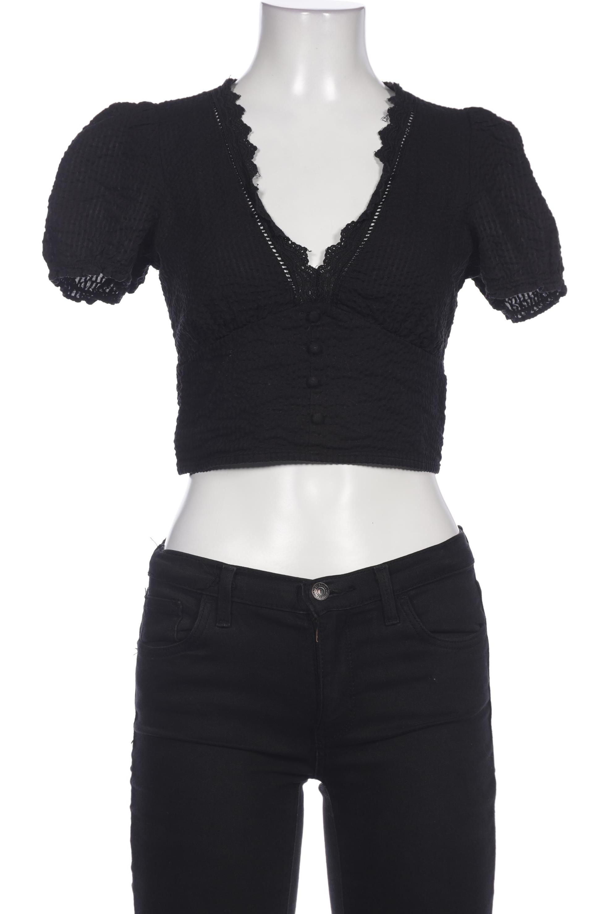 

Stradivarius Damen Bluse, schwarz