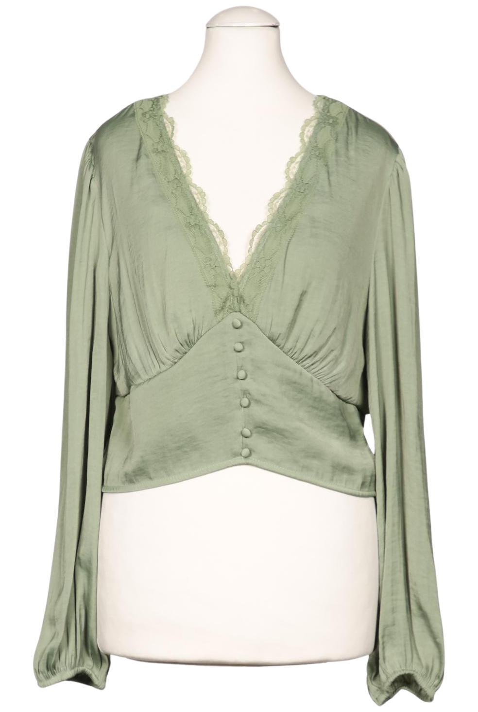 

Stradivarius Damen Bluse, hellgrün, Gr. 42