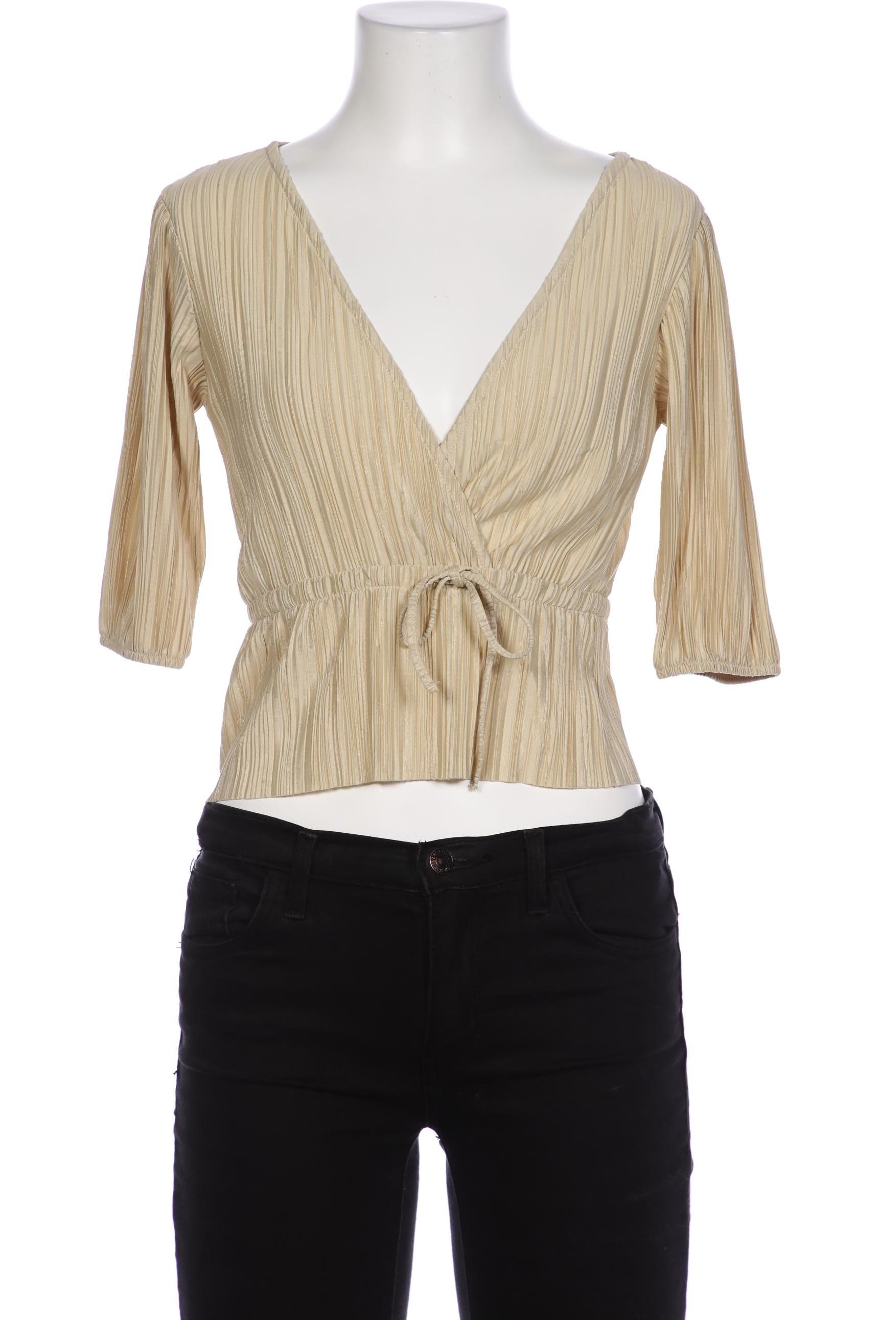 

Stradivarius Damen Bluse, beige, Gr. 34