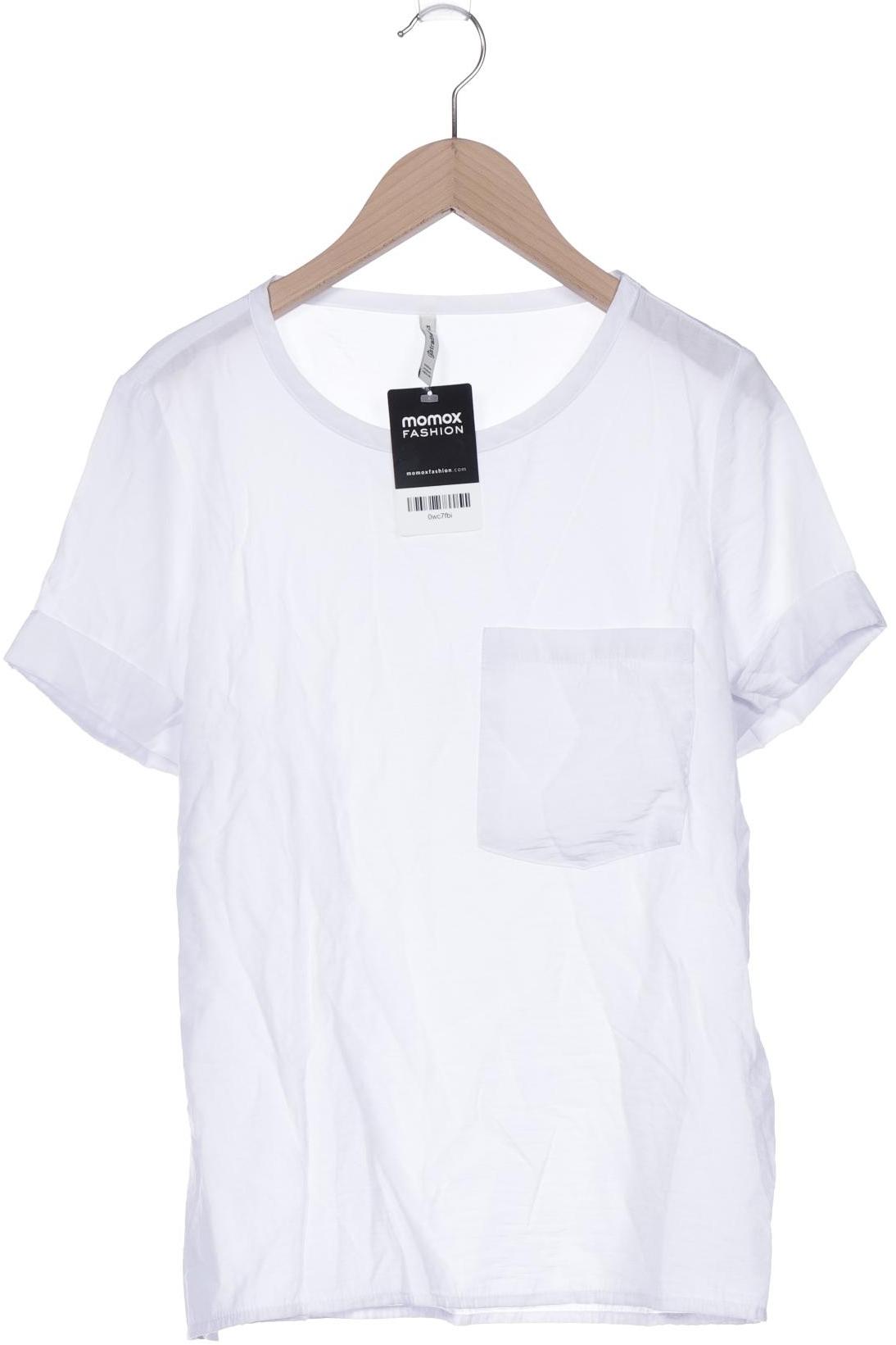 

Stradivarius Damen Bluse, weiß, Gr. 38