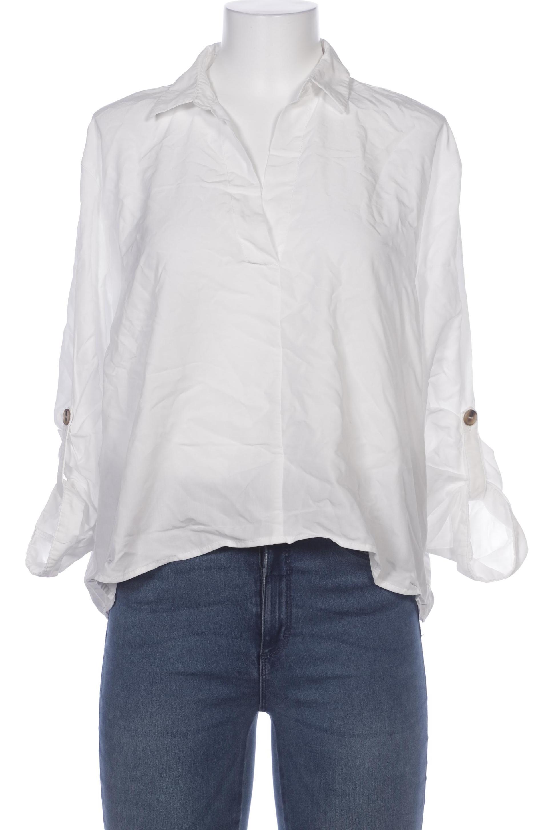 

Stradivarius Damen Bluse, weiß, Gr. 42