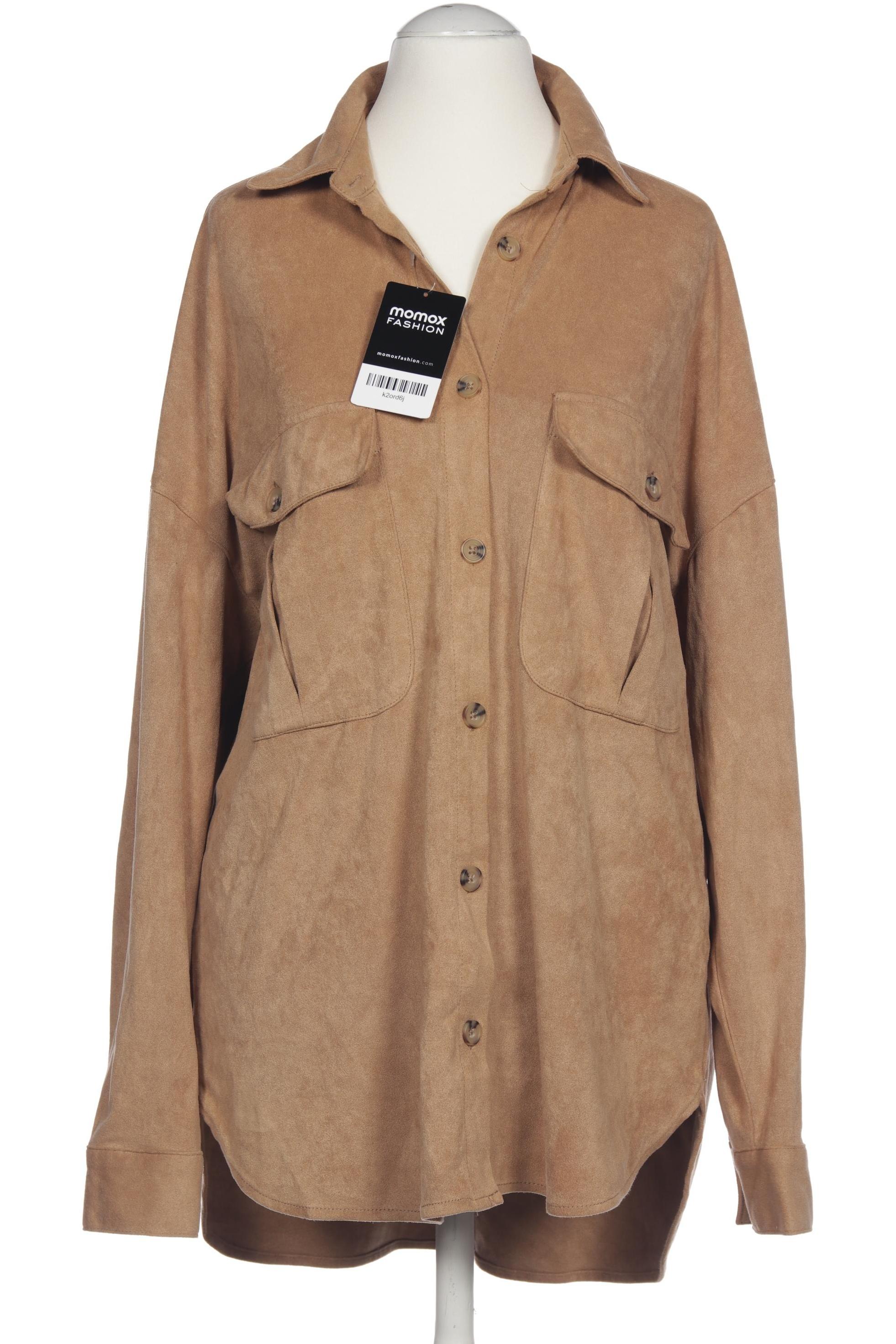 

Stradivarius Damen Bluse, beige, Gr. 36