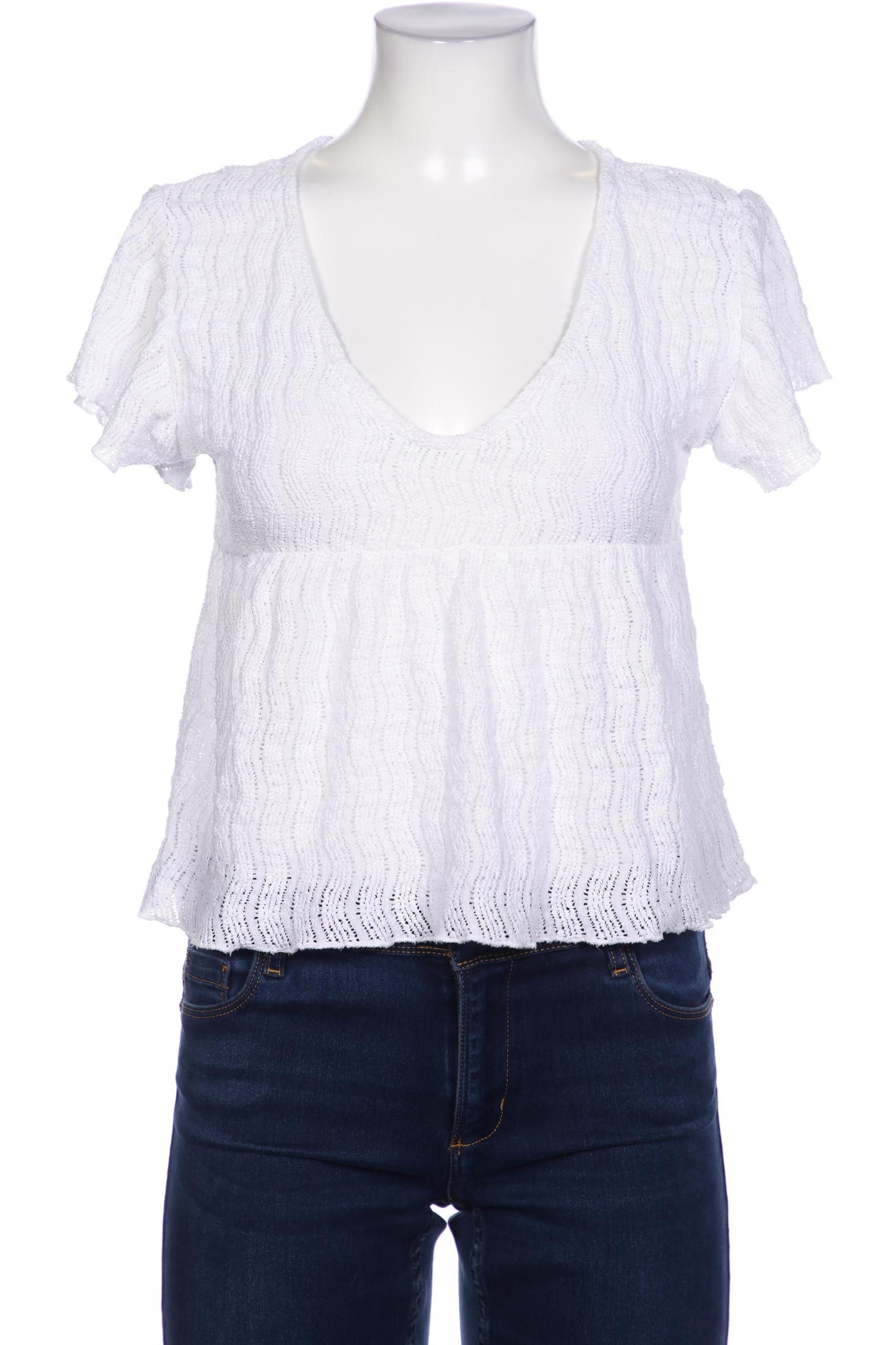 

Stradivarius Damen Bluse, weiß