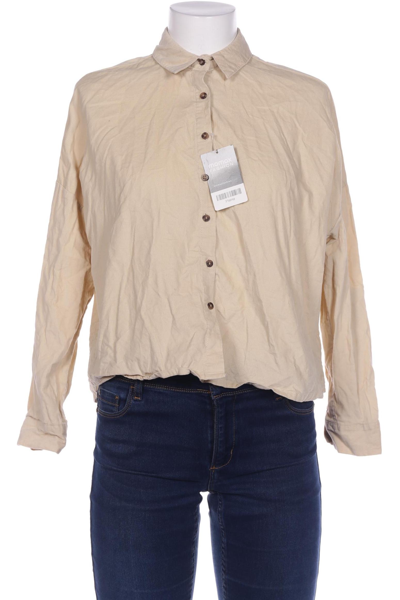 

Stradivarius Damen Bluse, beige, Gr. 36