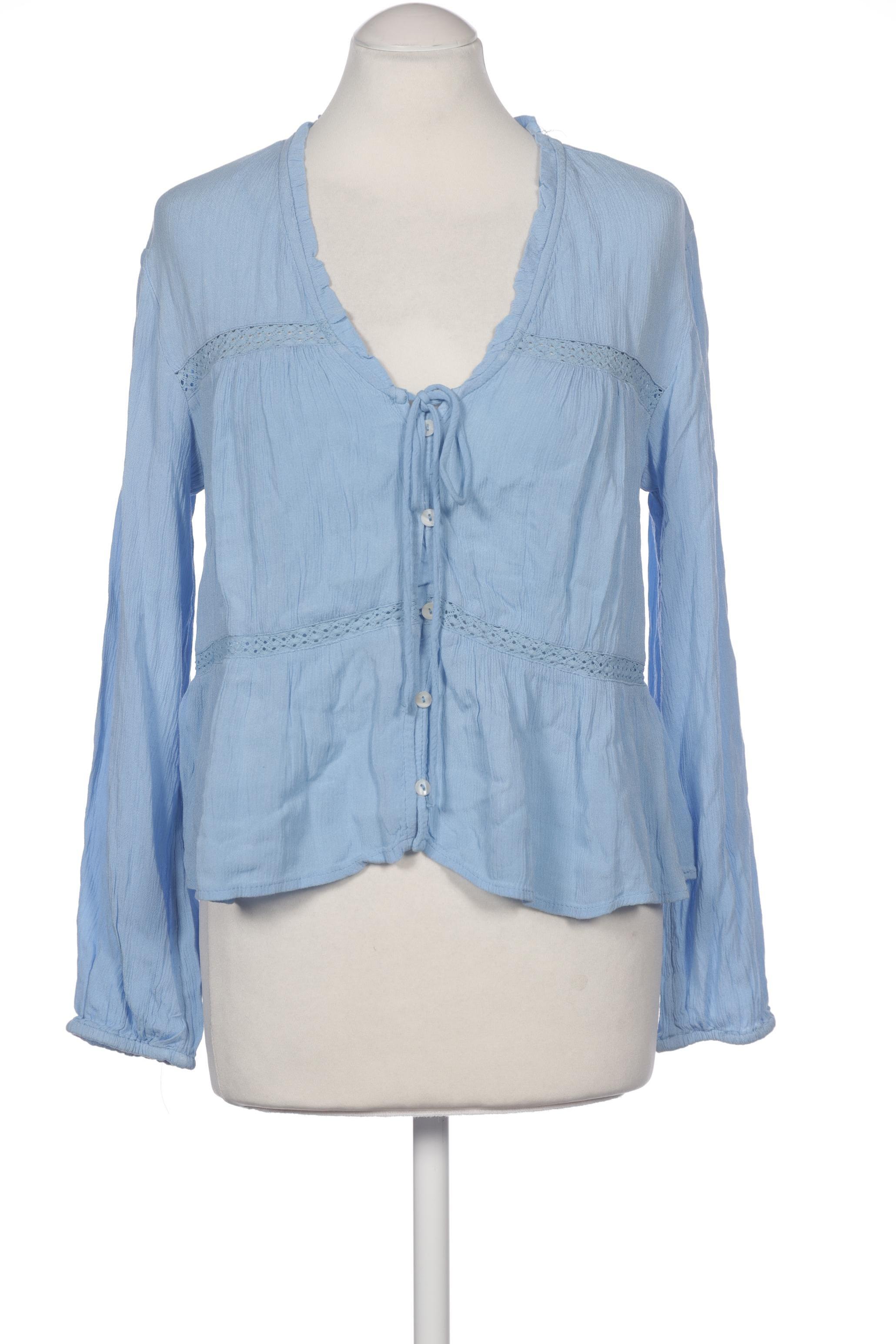 

Stradivarius Damen Bluse, blau, Gr. 38