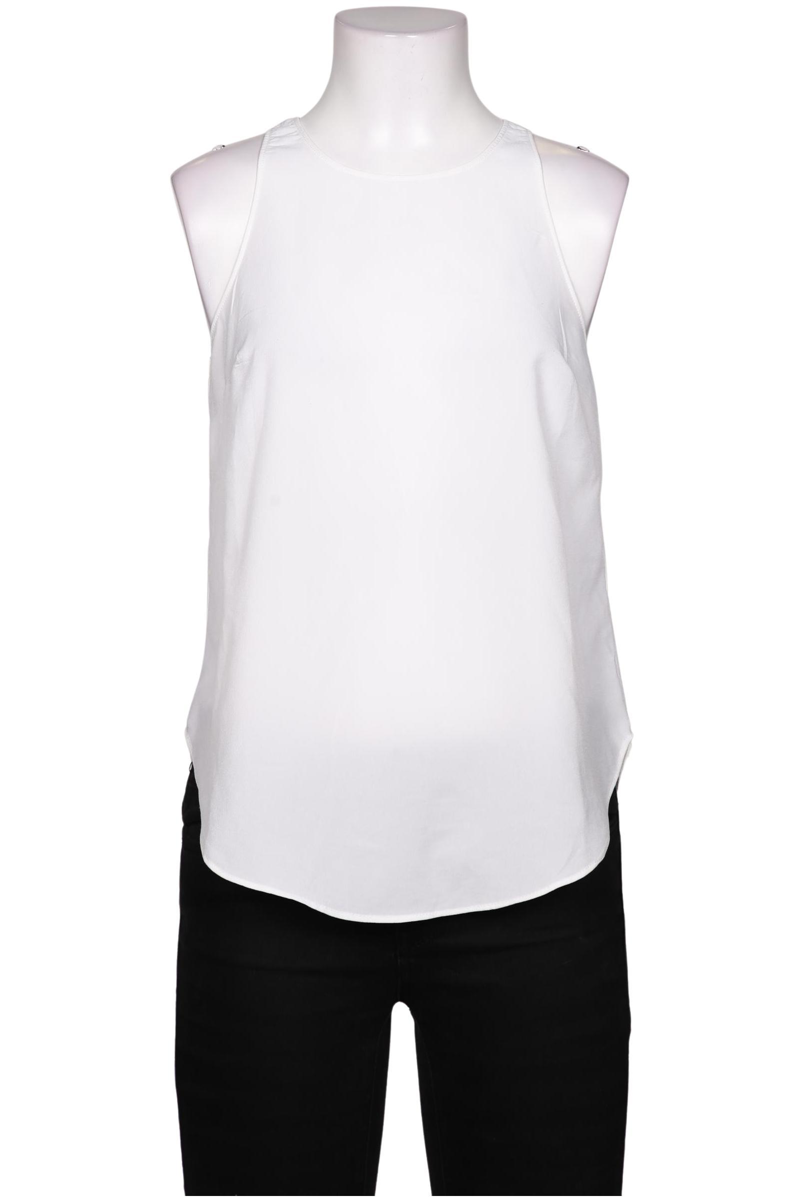 

Stradivarius Damen Bluse, weiß, Gr. 36