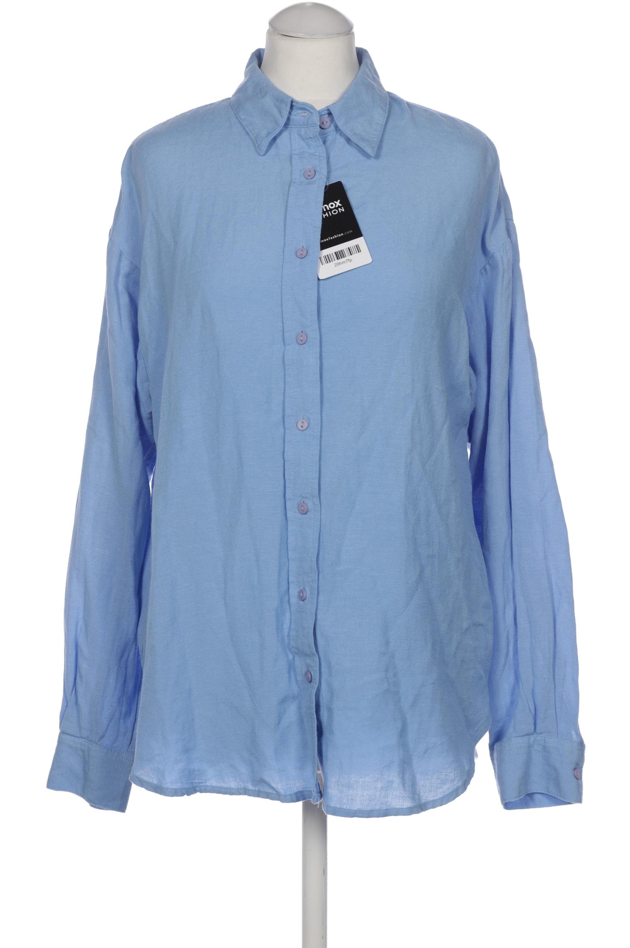 

Stradivarius Damen Bluse, blau, Gr. 36