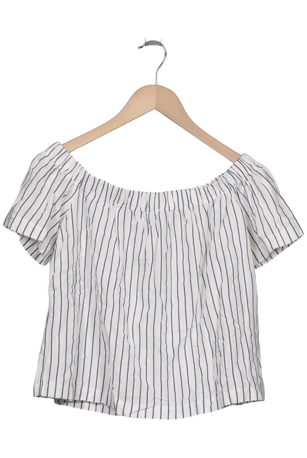 

Stradivarius Damen Bluse, weiß, Gr. 42