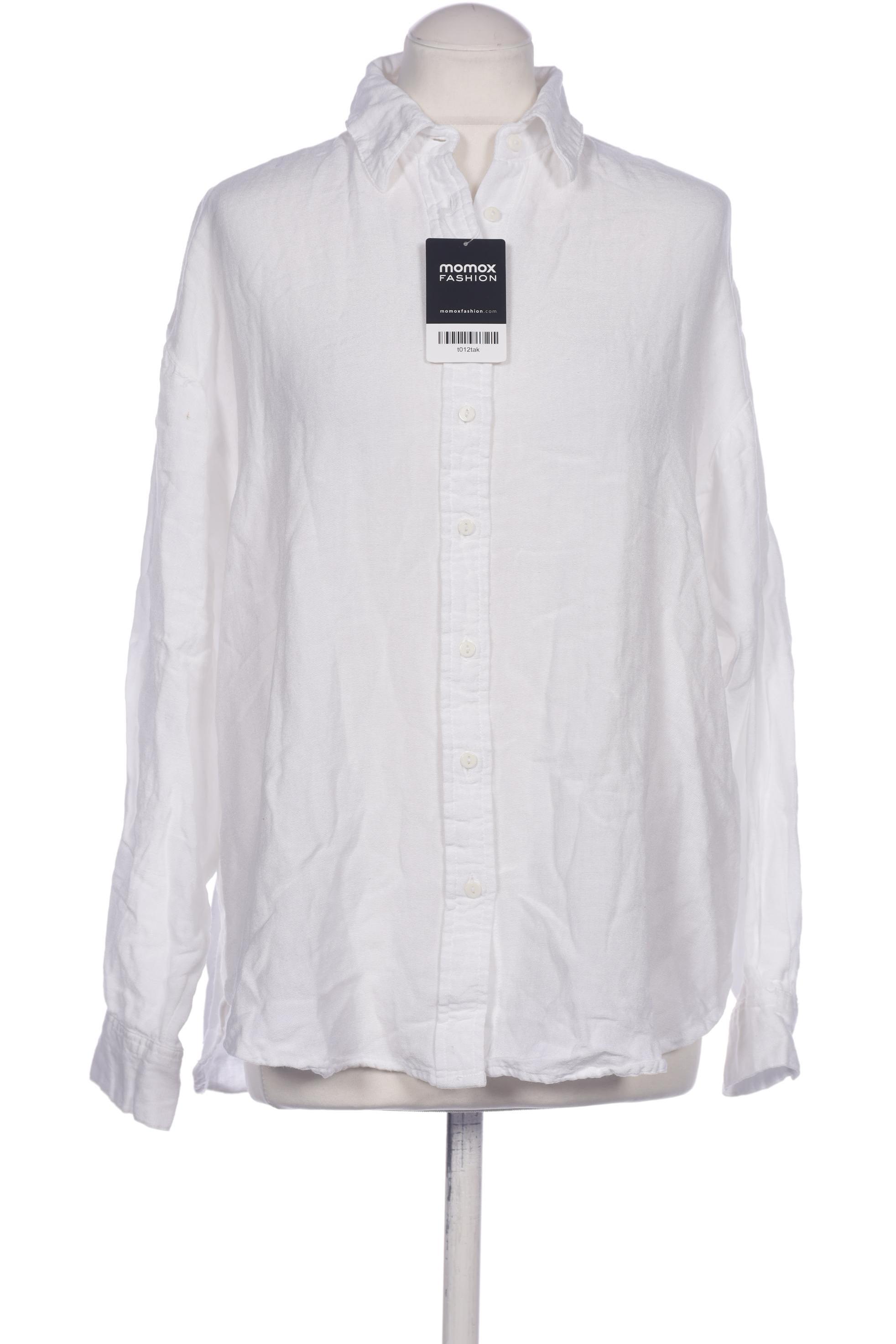 

Stradivarius Damen Bluse, weiß, Gr. 38