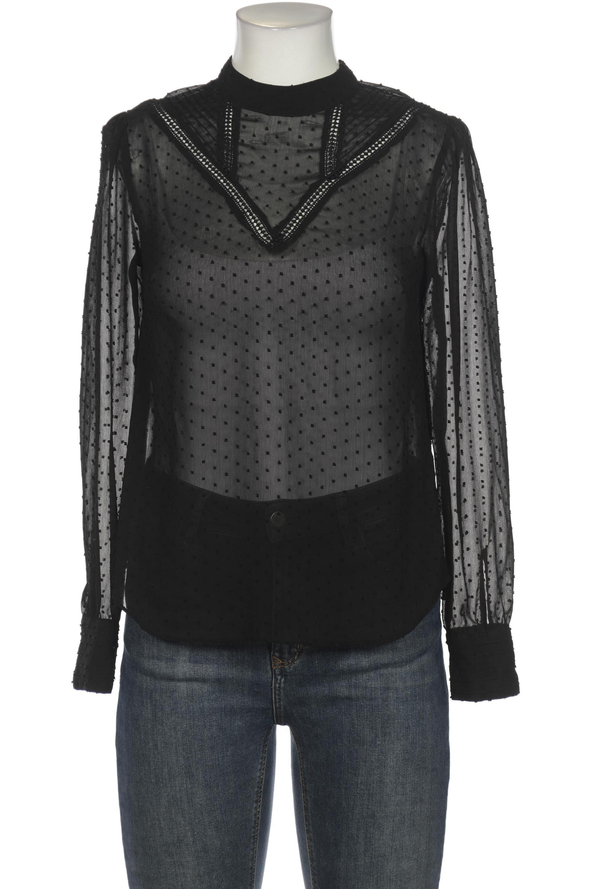 

Stradivarius Damen Bluse, schwarz, Gr. 38