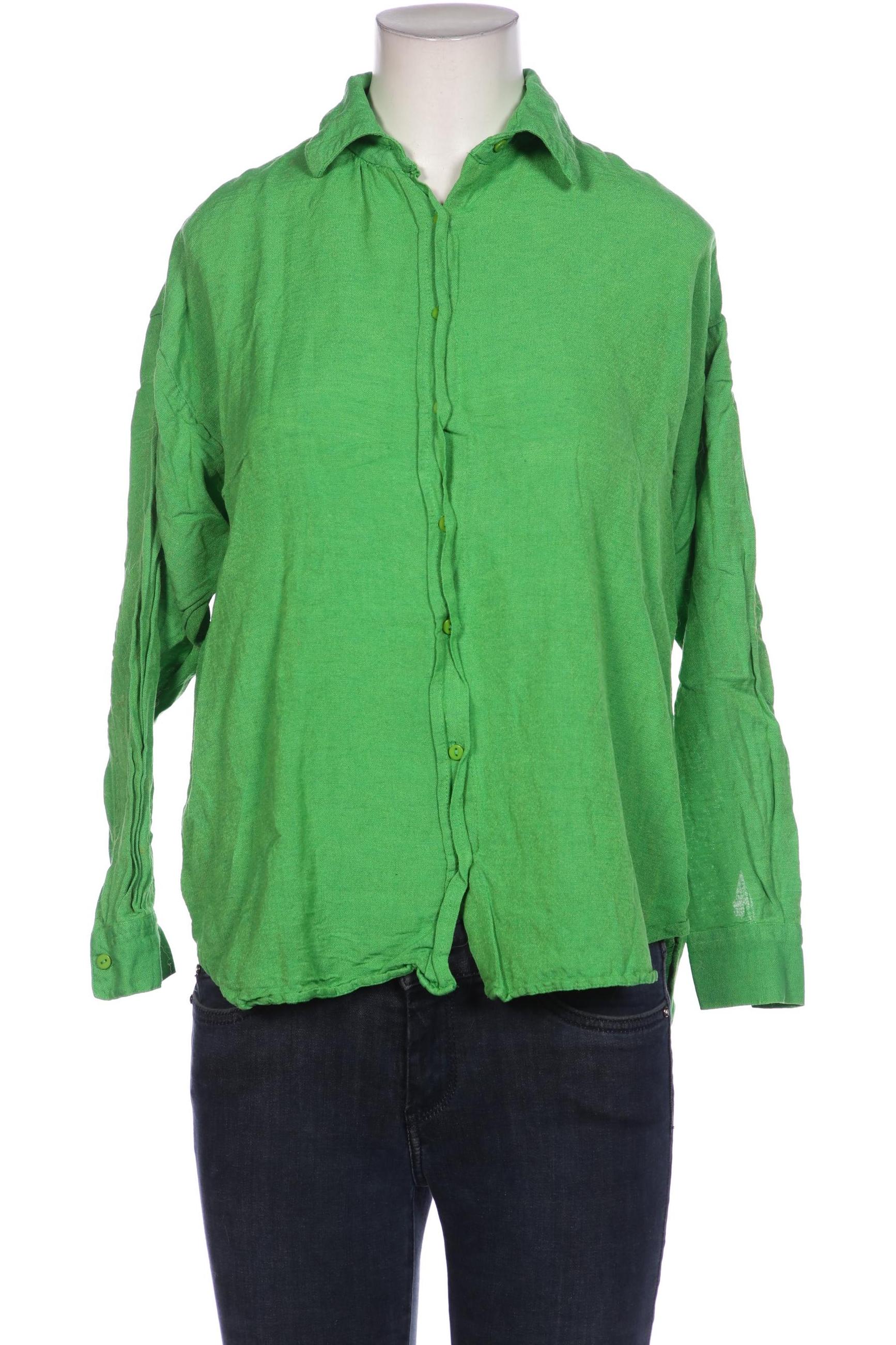 

Stradivarius Damen Bluse, grün, Gr. 36