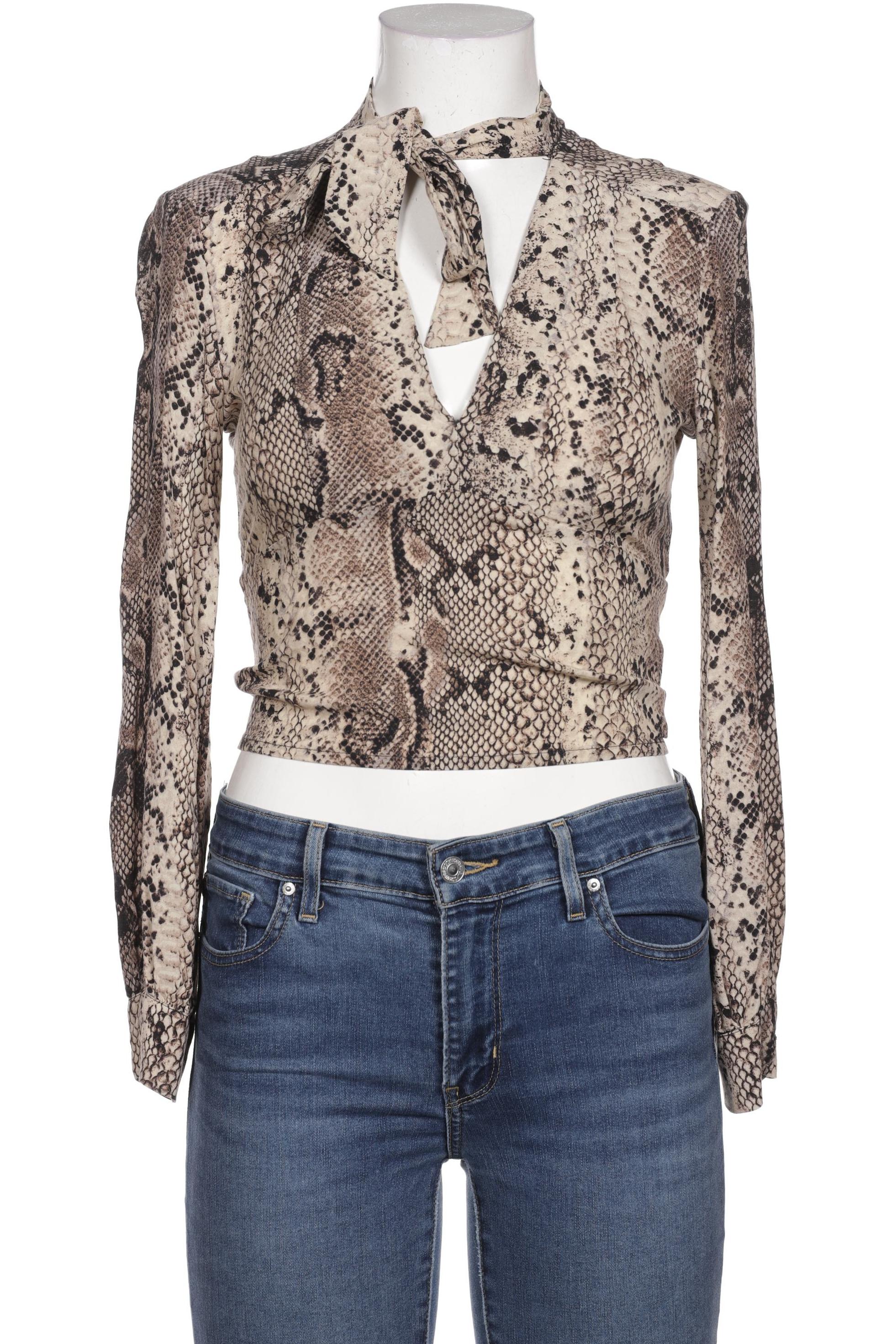 

Stradivarius Damen Bluse, beige, Gr. 36