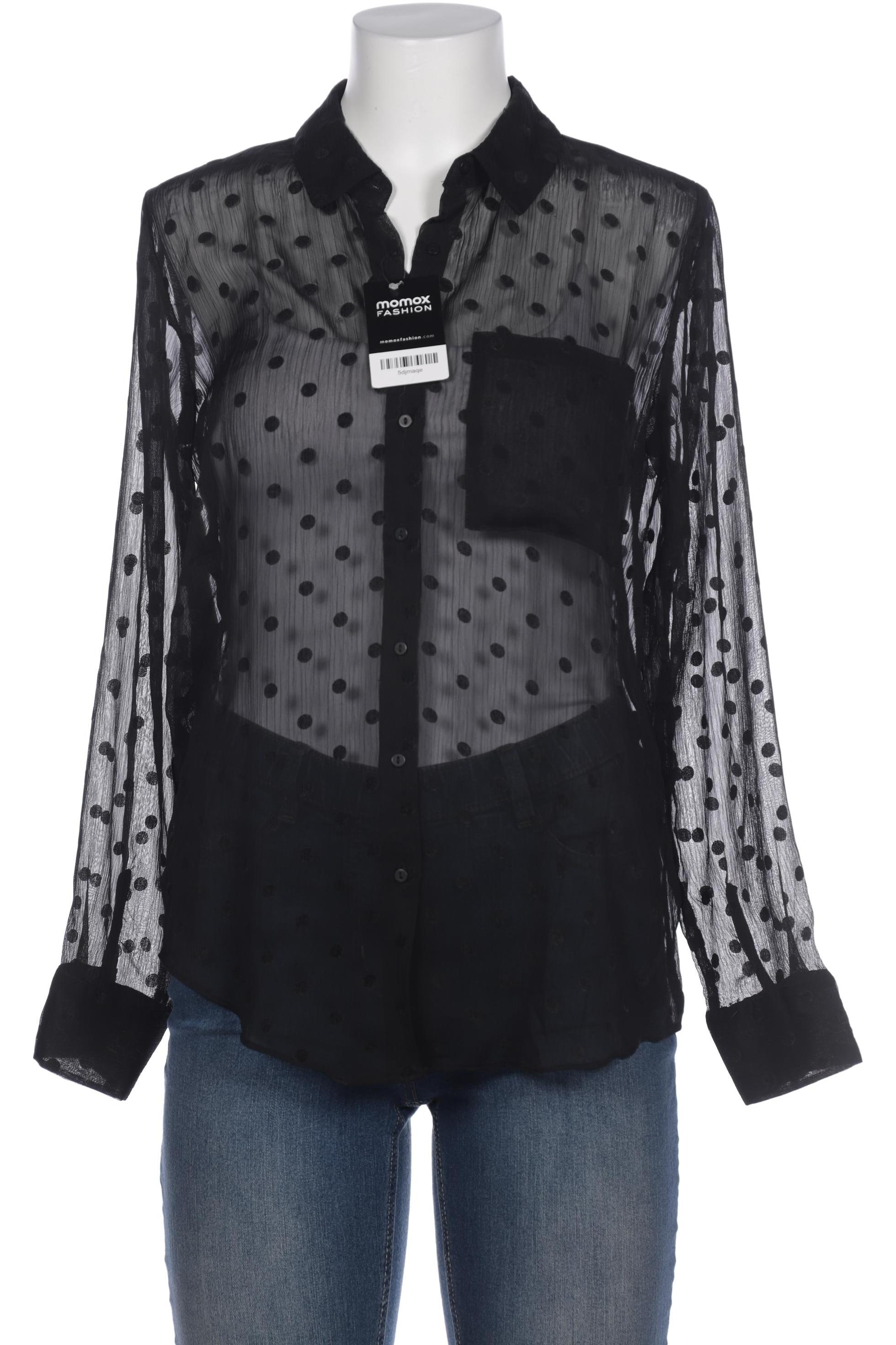 

Stradivarius Damen Bluse, schwarz, Gr. 38