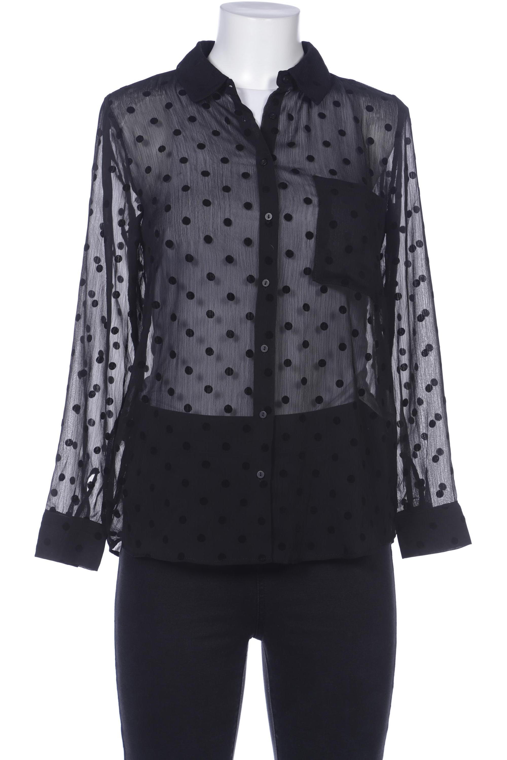

Stradivarius Damen Bluse, schwarz, Gr. 38